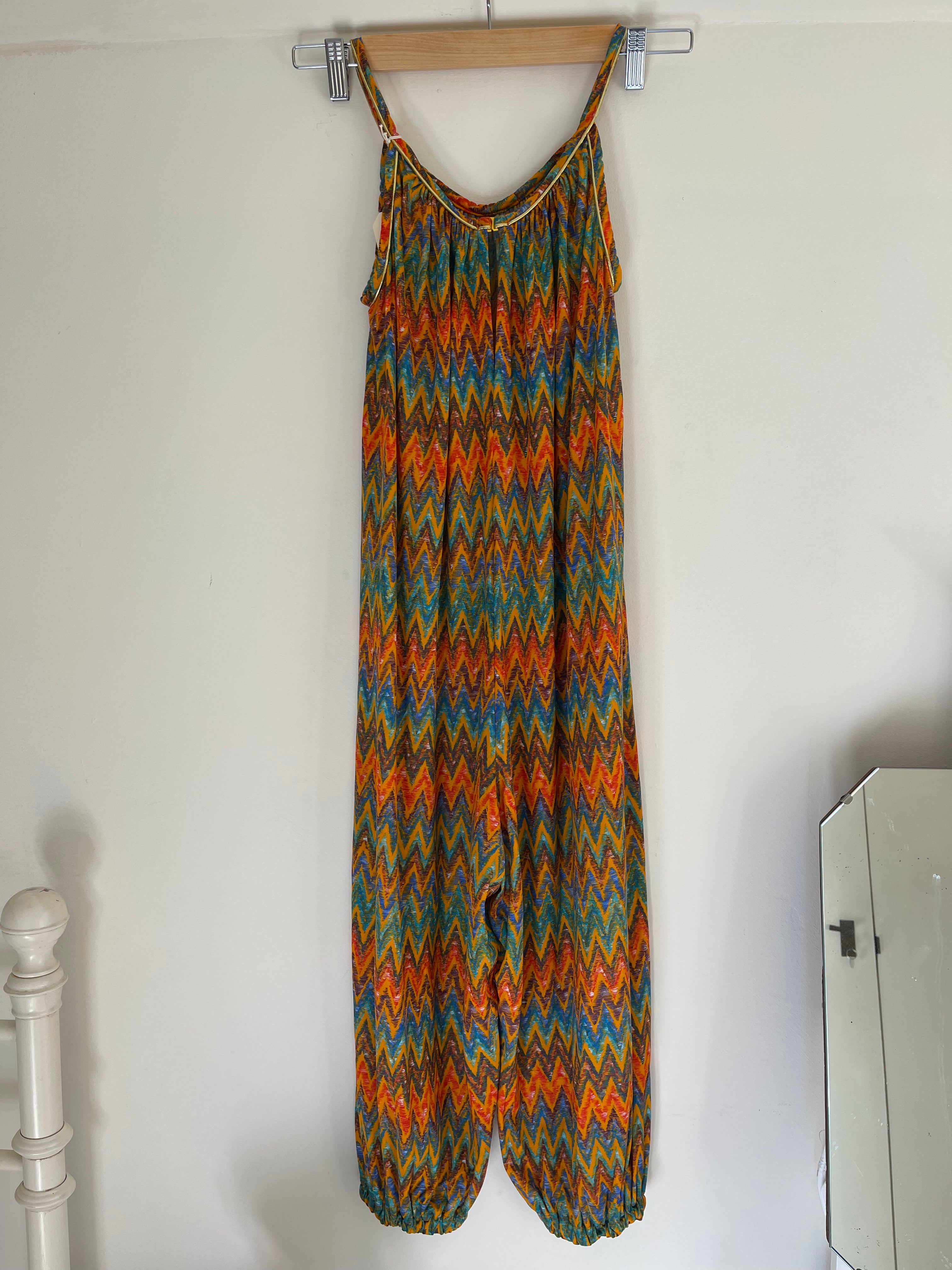 Vintage Kids Zig Zag Jumpsuit by Lacho of Switzerland