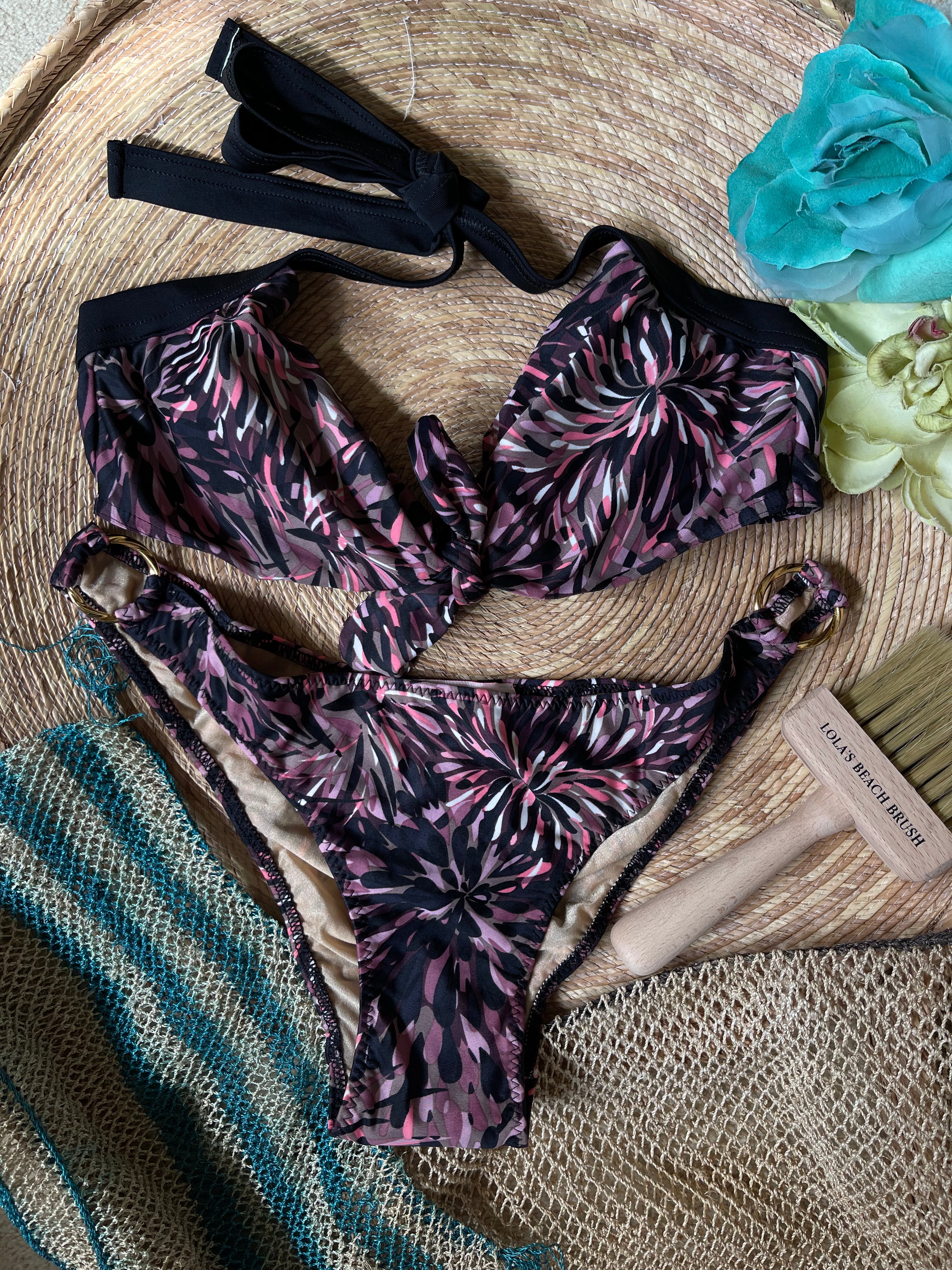 Pistol Panties Firework Print Bikini