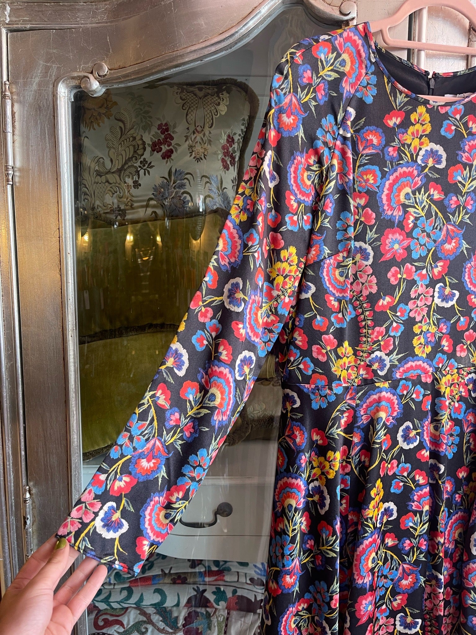 Alice by Temperley Floral Long Sleeve Dress