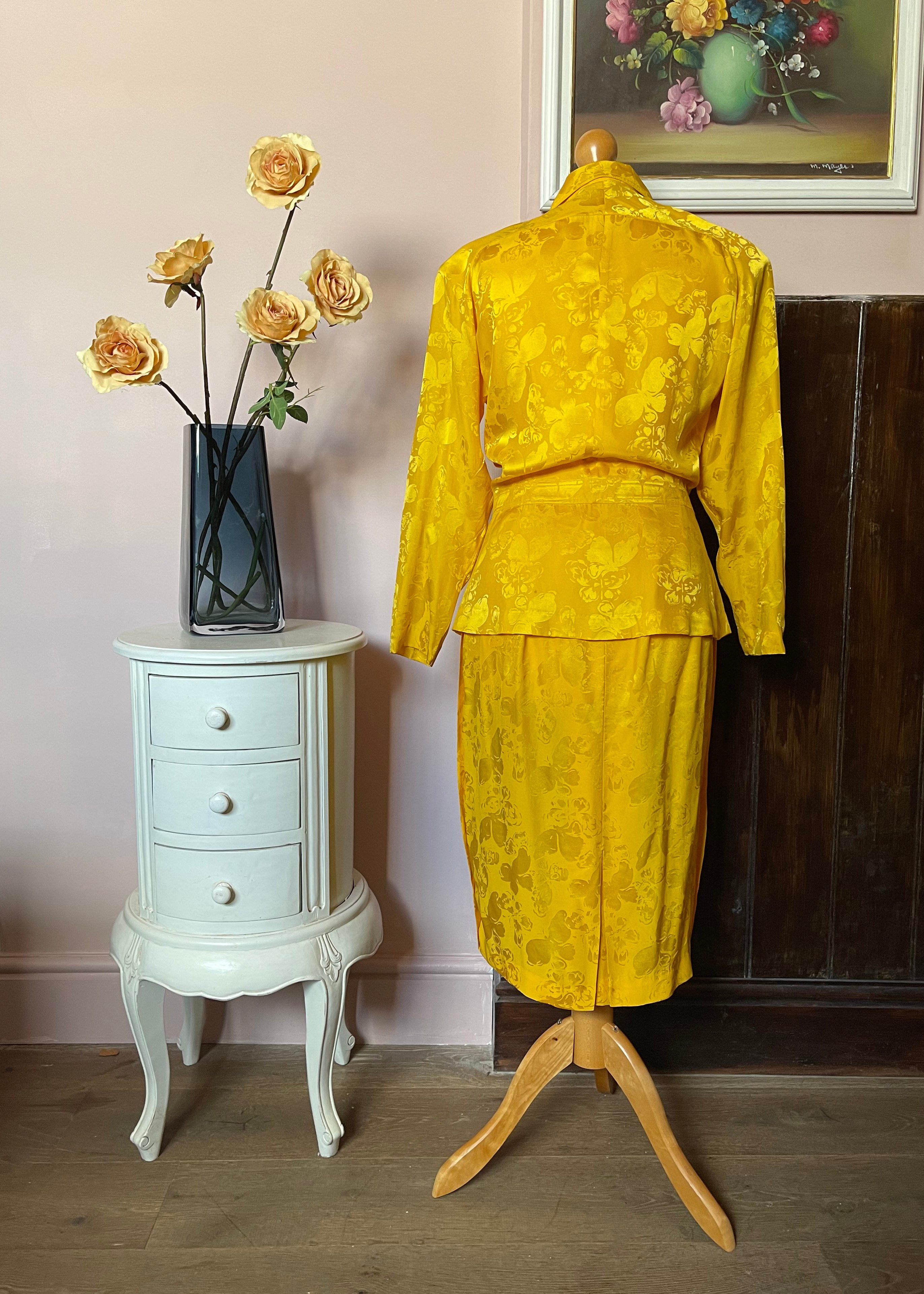 Argenti Yellow Two Piece Suit