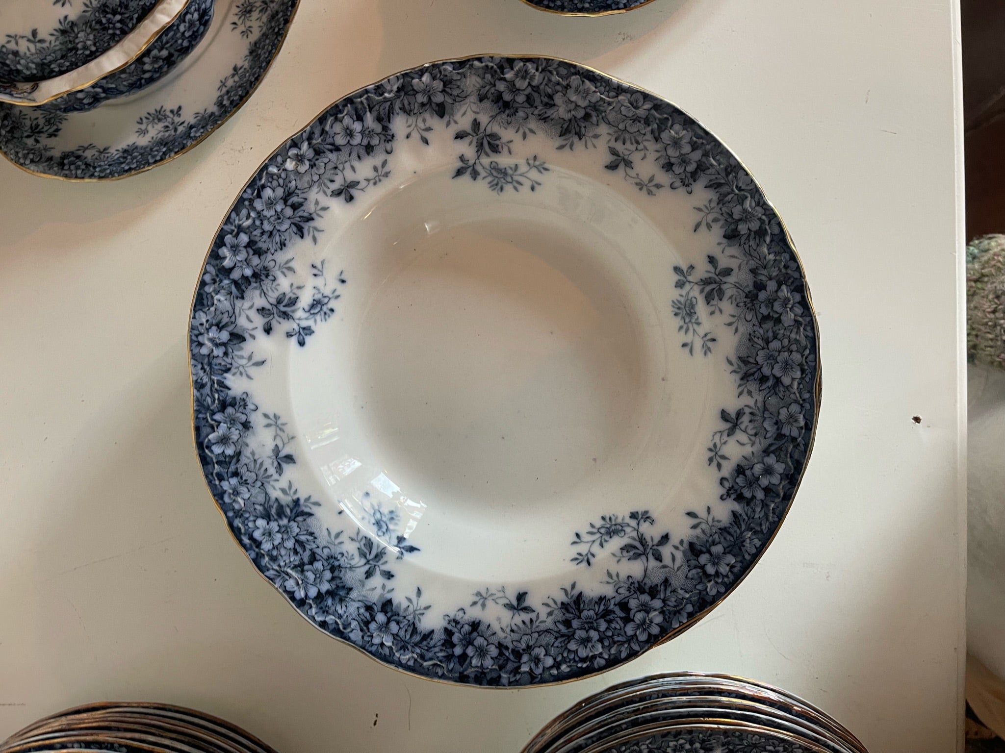 Booths' Semi Porcelain Canterbury Dinner Set