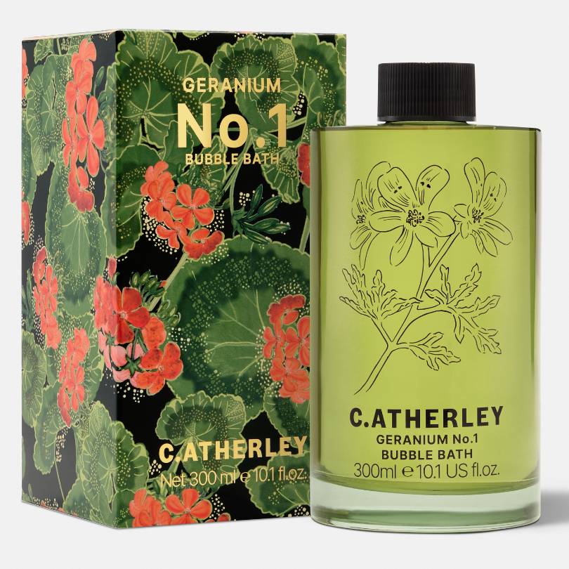 Winter packaged - Geranium No.1 Bubble Bath 300ml