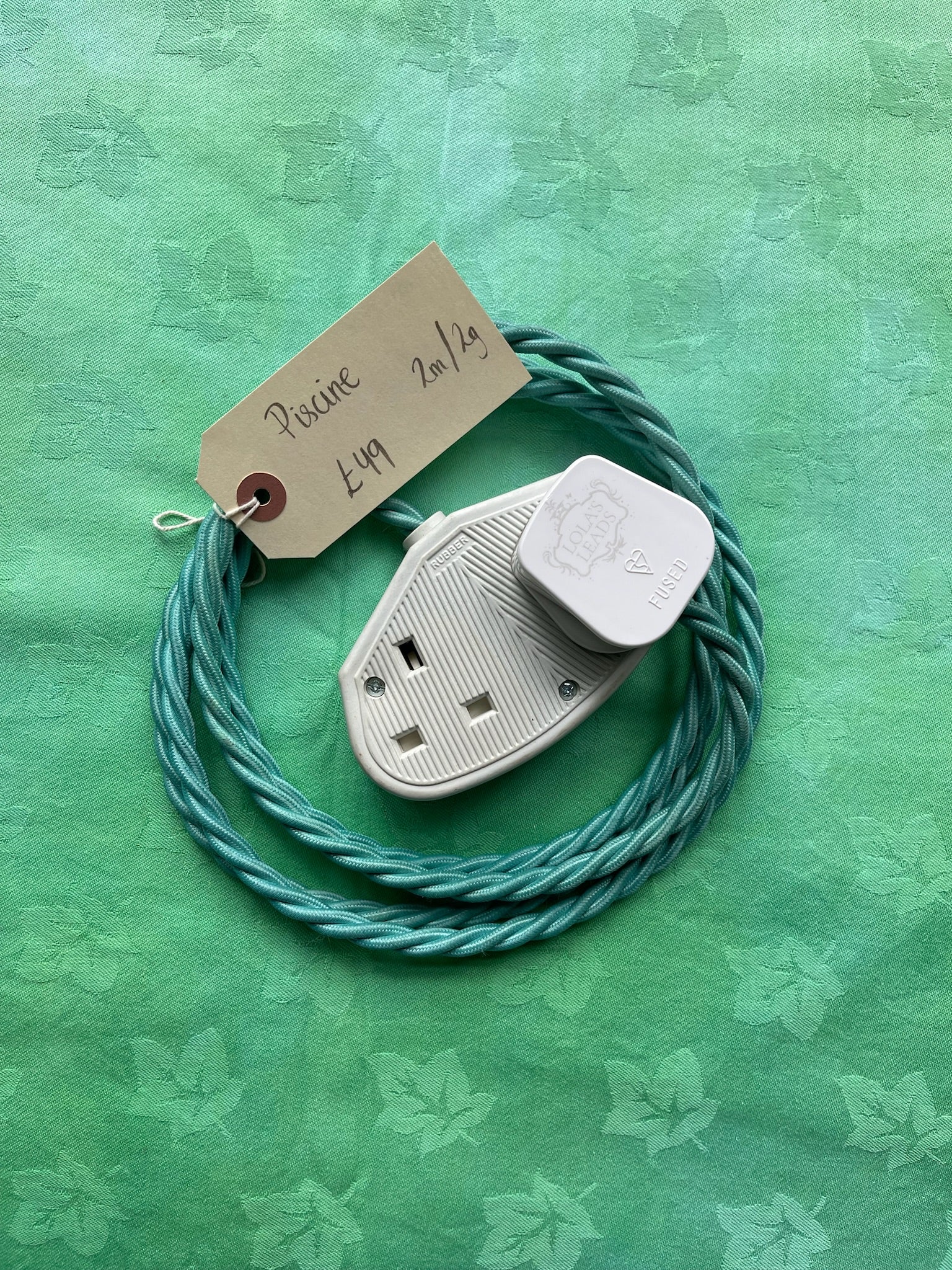 Lola's Leads – Piscine + White 2m | 2 Gang