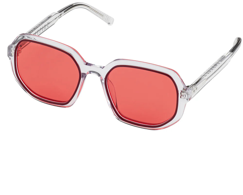 Cut 99 Clear / Red Gradient - Spitfire Glasses