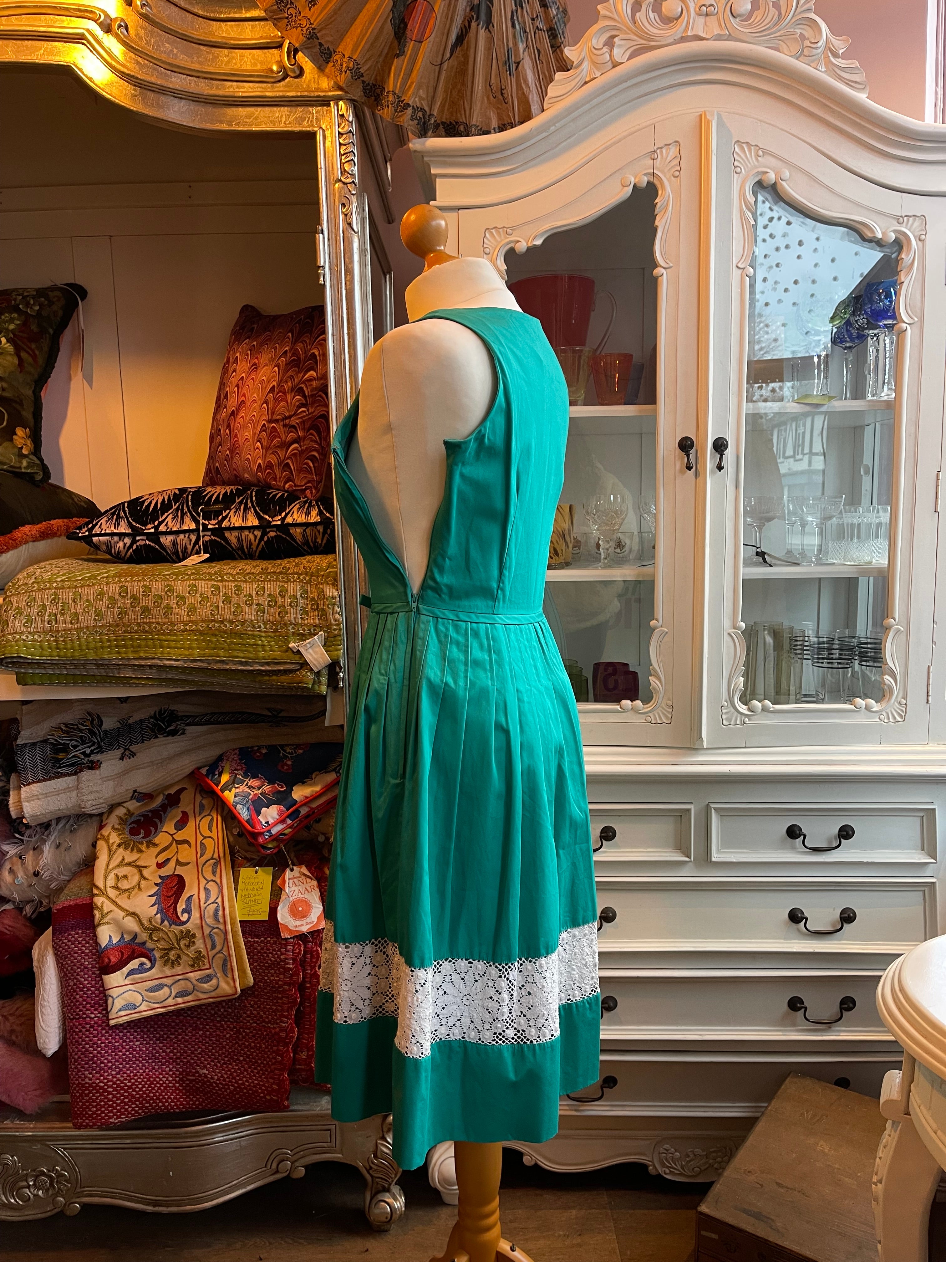 Miss Feraud Turquoise Dress