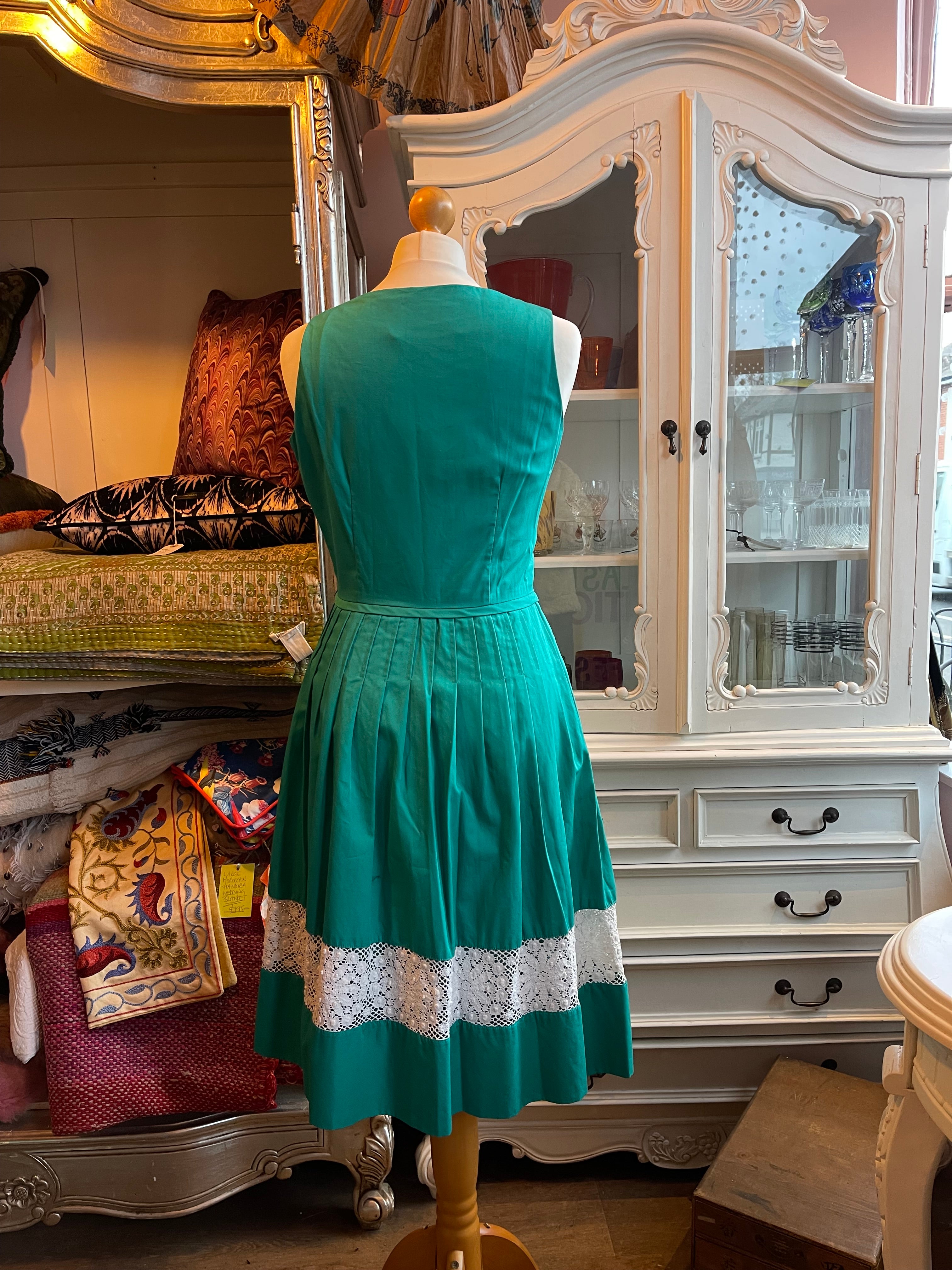 Miss Feraud Turquoise Dress