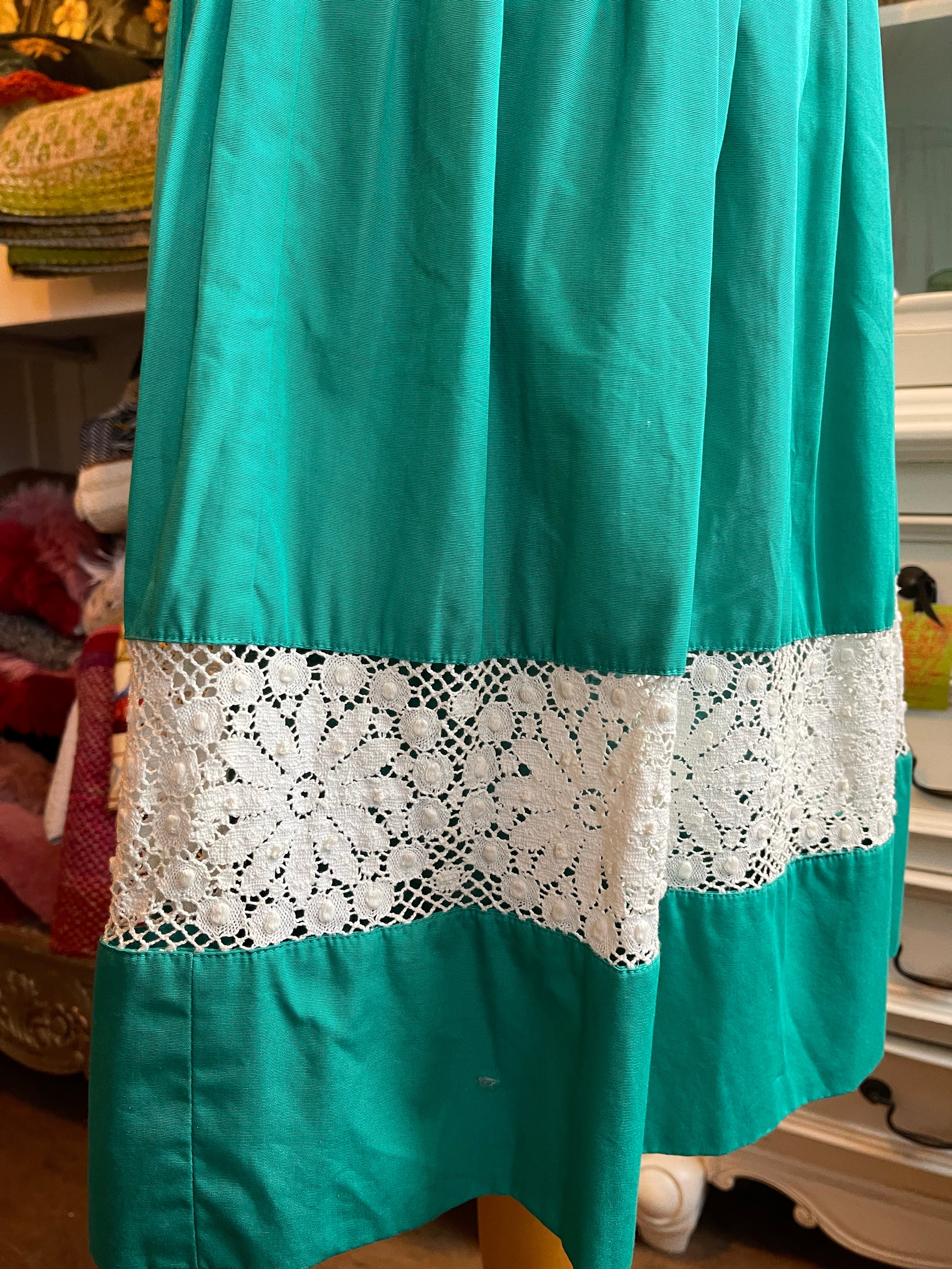 Miss Feraud Turquoise Dress