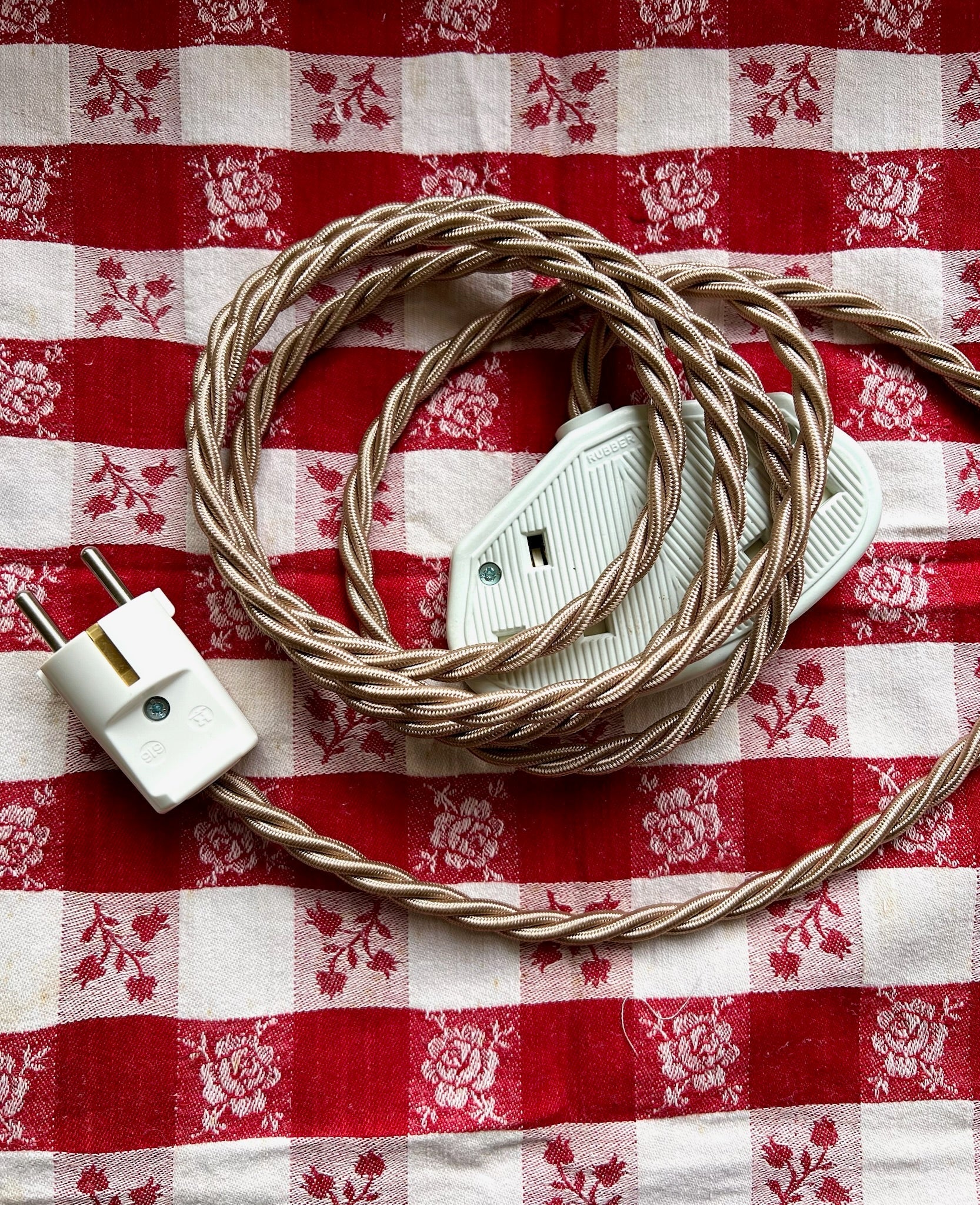 European Travel Adaptor in White 2 Sockets