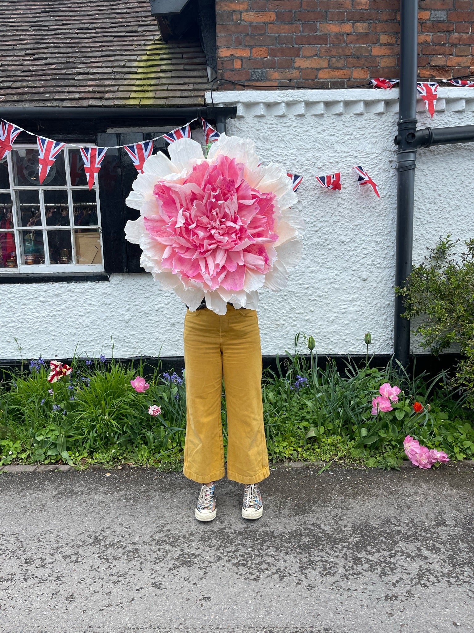 Handmade Bespoke Crepe Paper Flowers