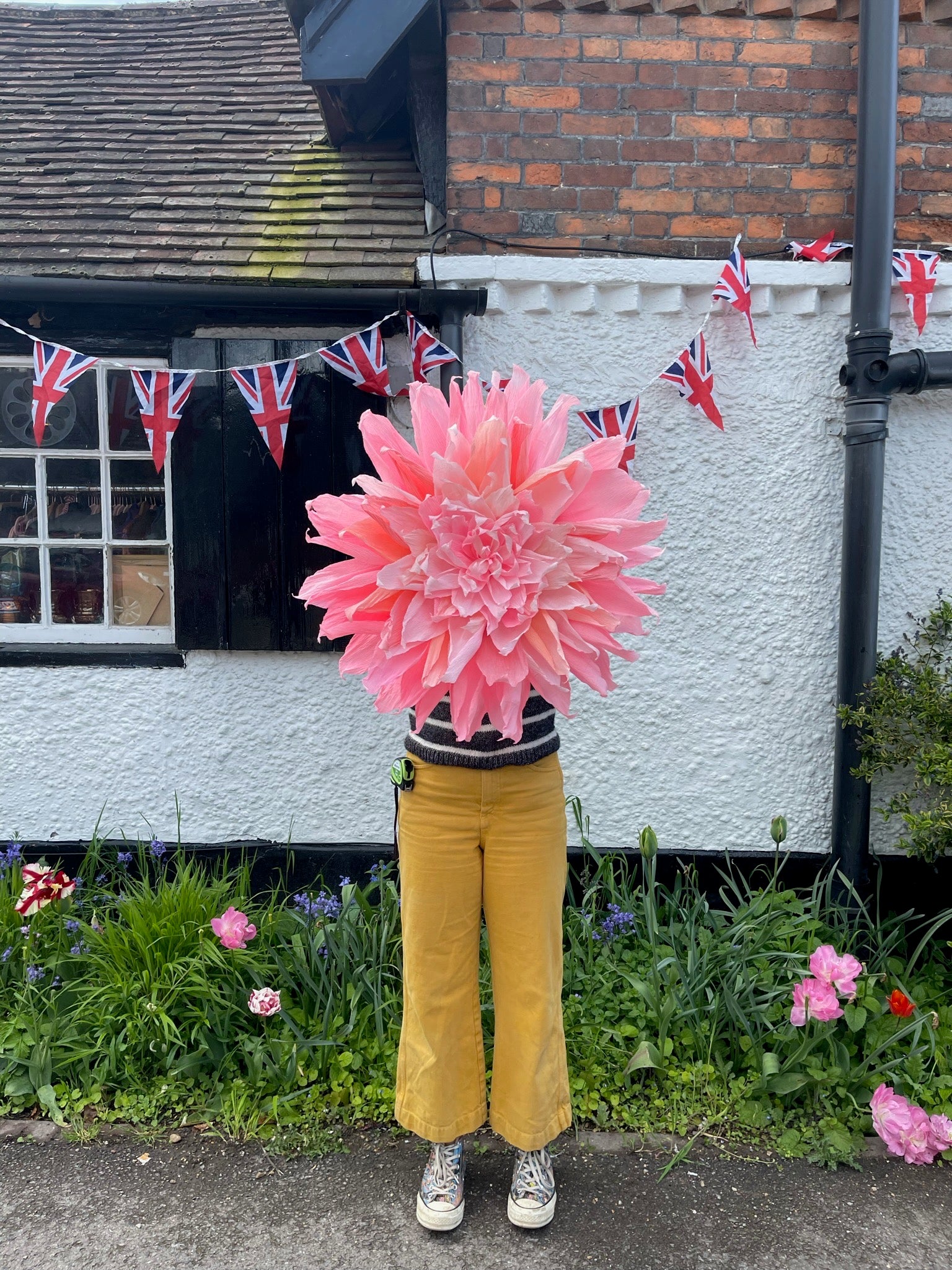 Handmade Bespoke Crepe Paper Flowers