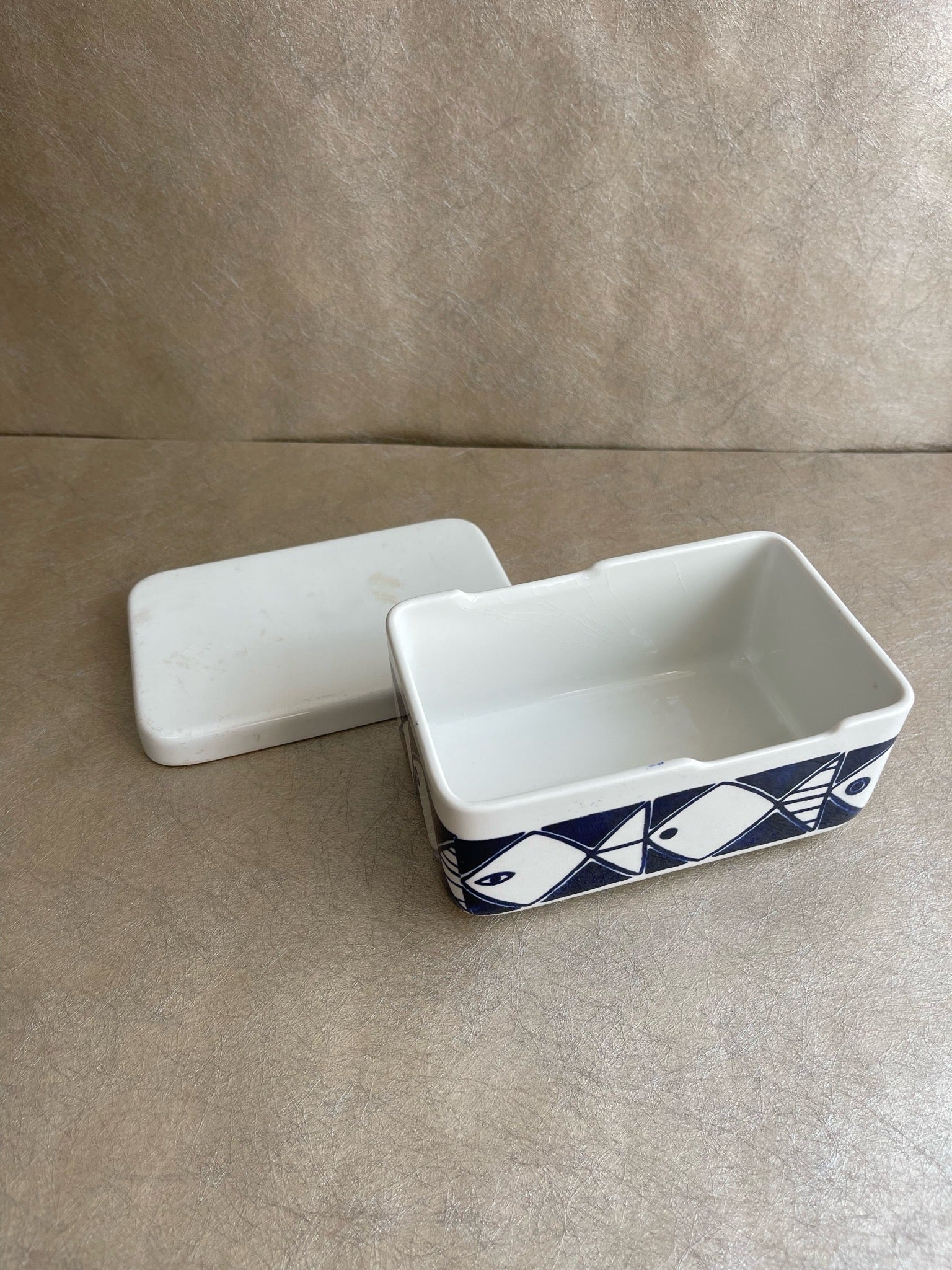 Rorstrand Sweden Frisco Butter Dish