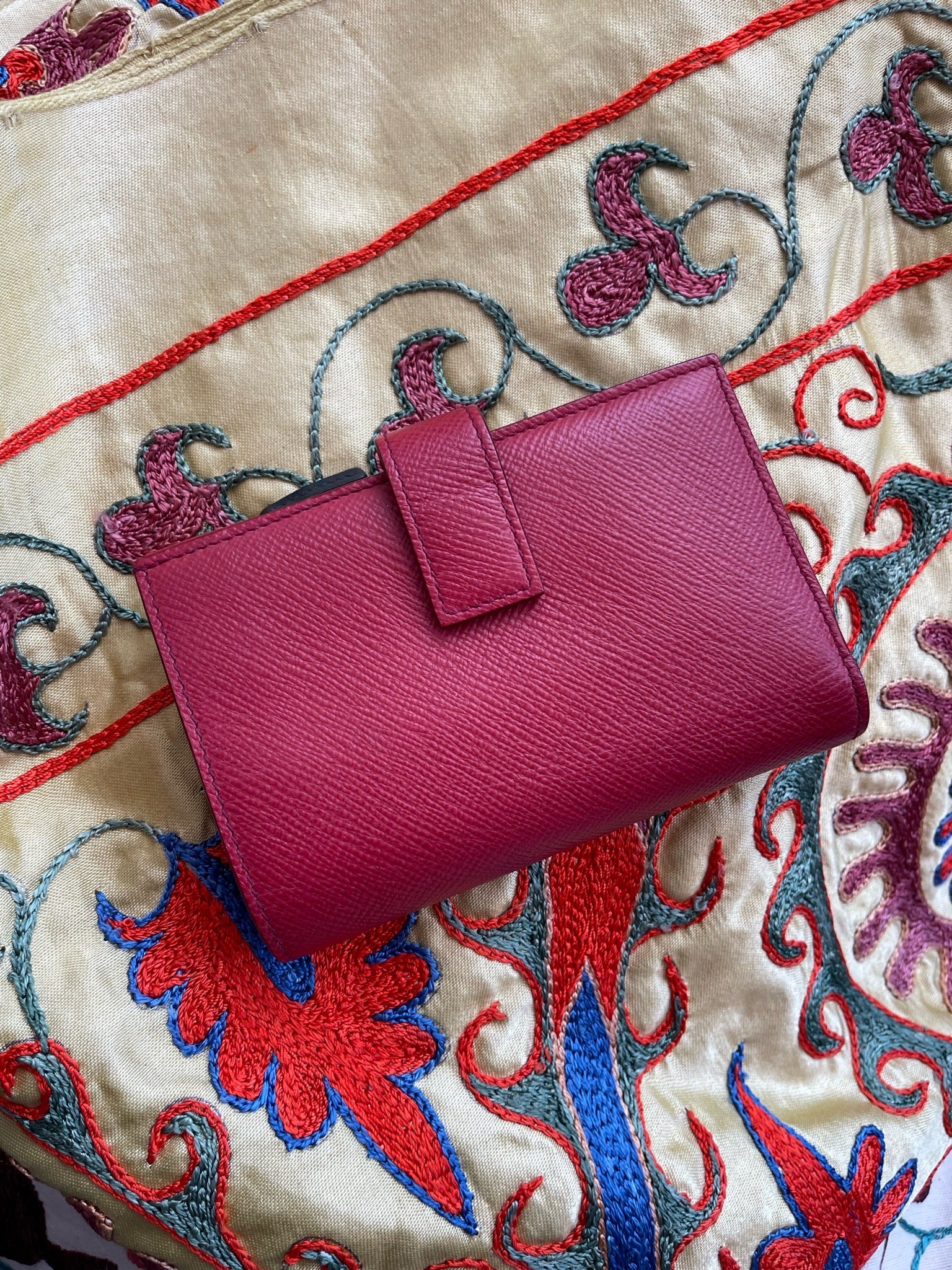 Smythson Red Purse