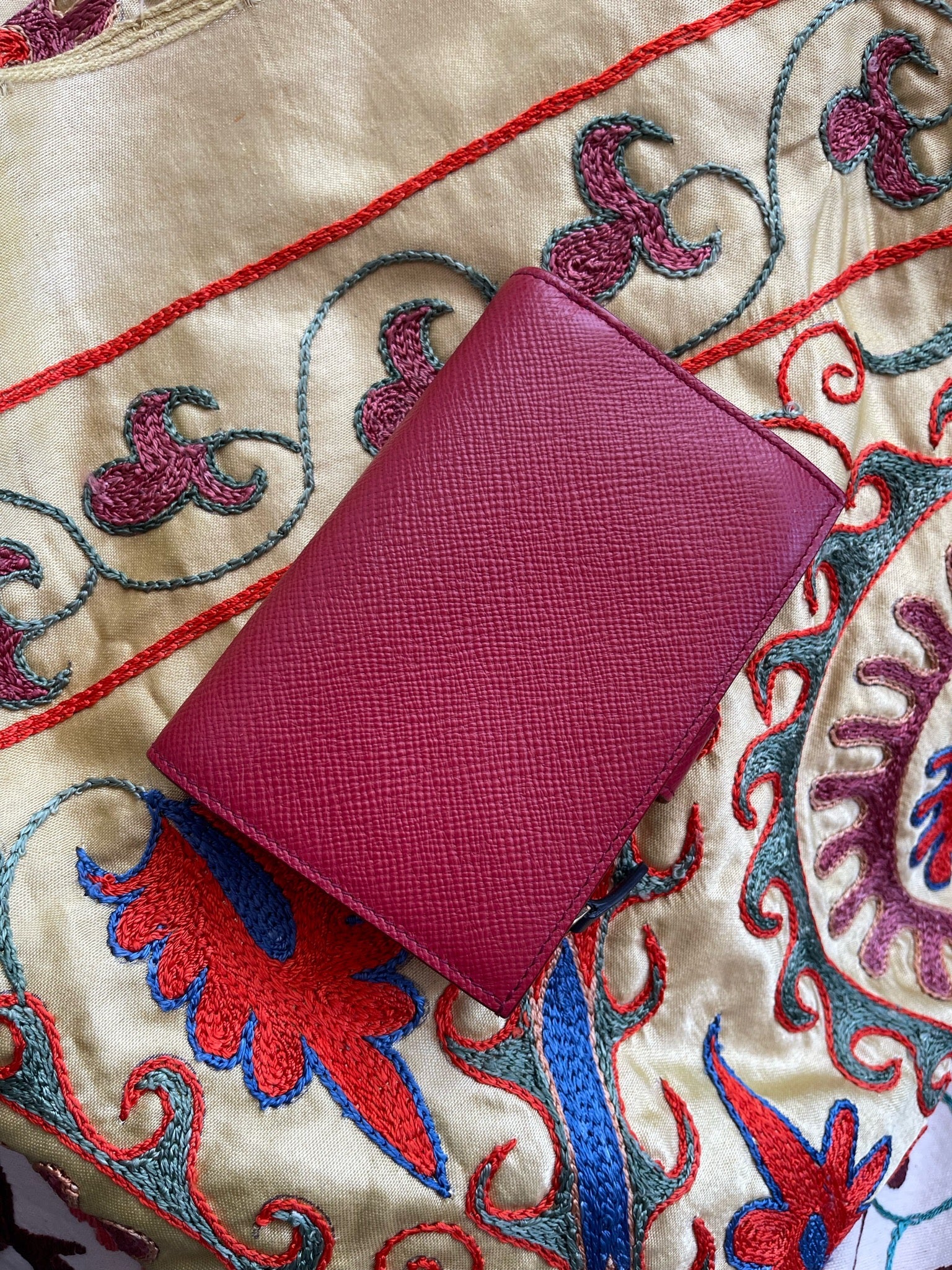 Smythson Red Purse