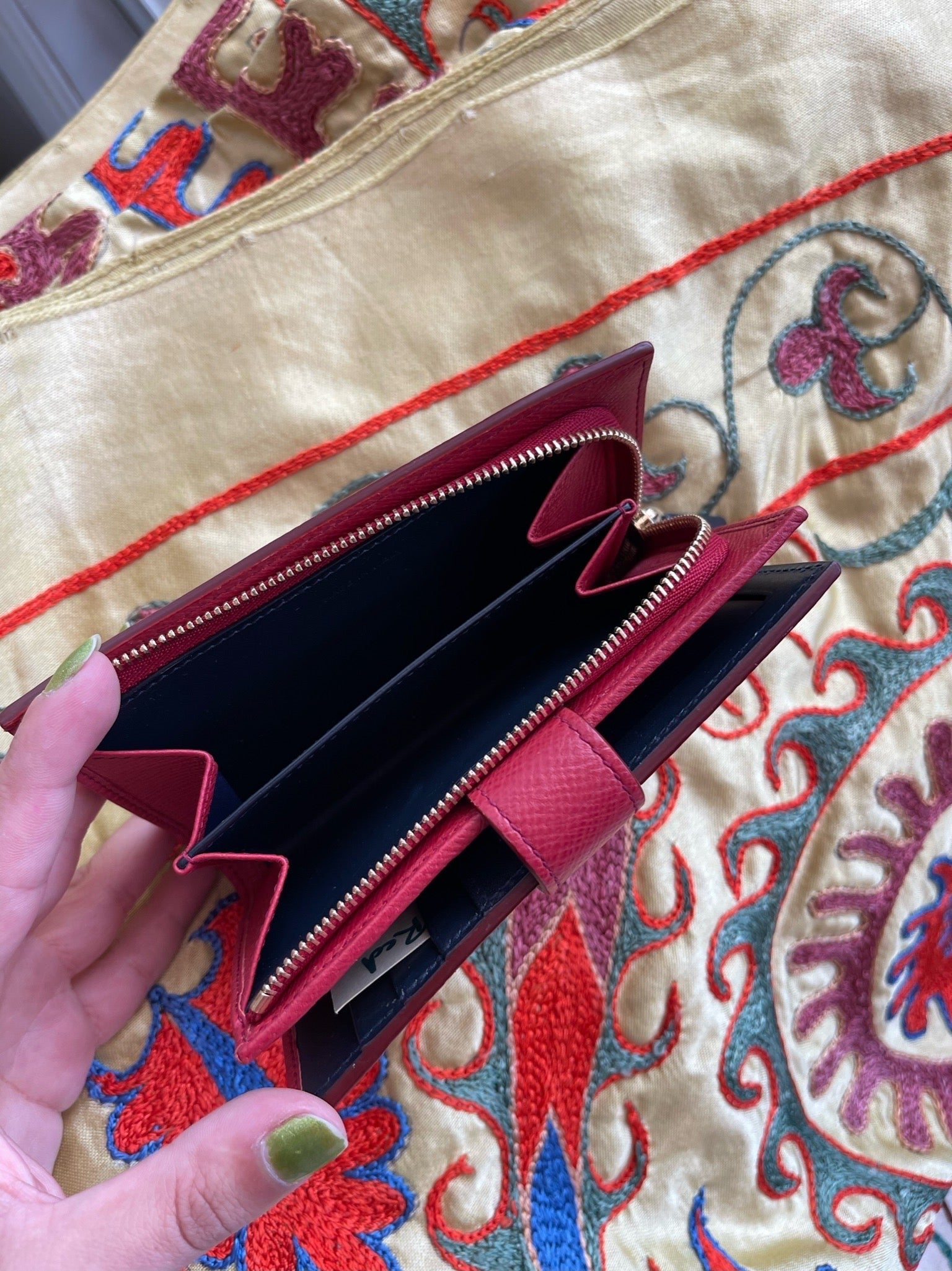 Smythson Red Purse