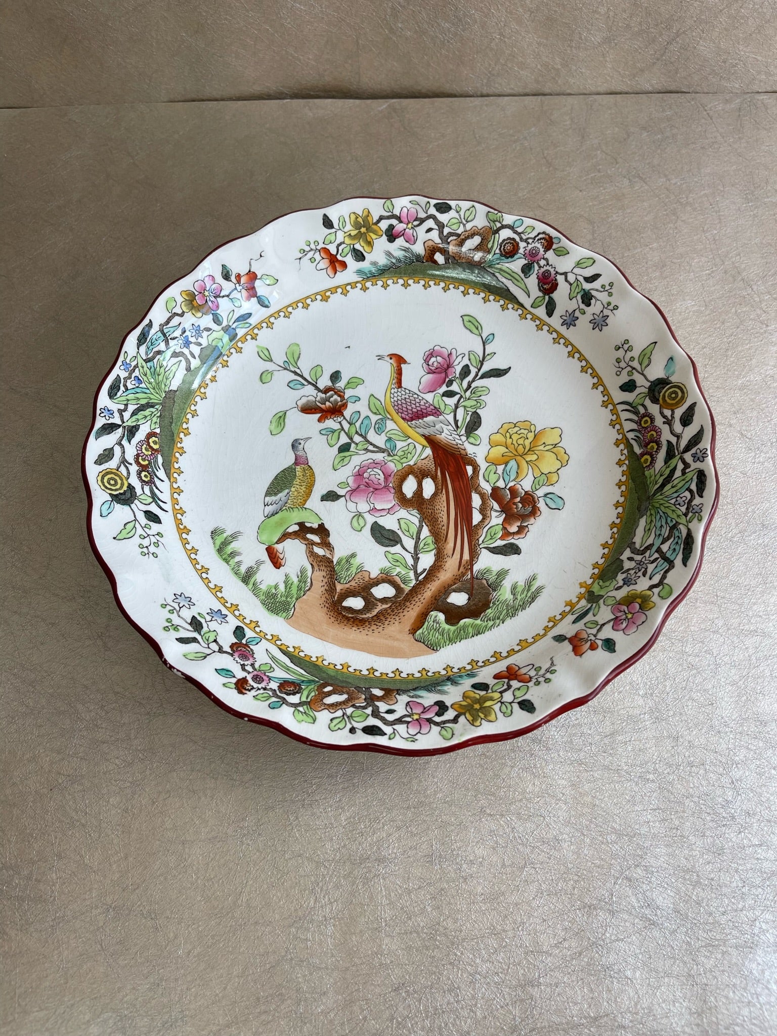 Spode Copeland Waring and Gillow Pheasant 1908