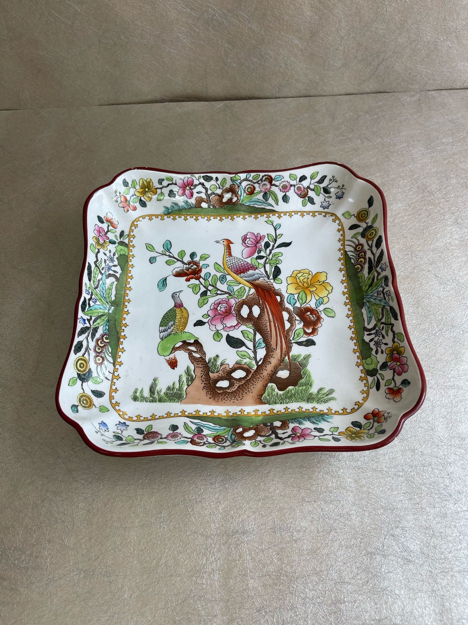 Spode Copeland Waring and Gillow Pheasant 1908