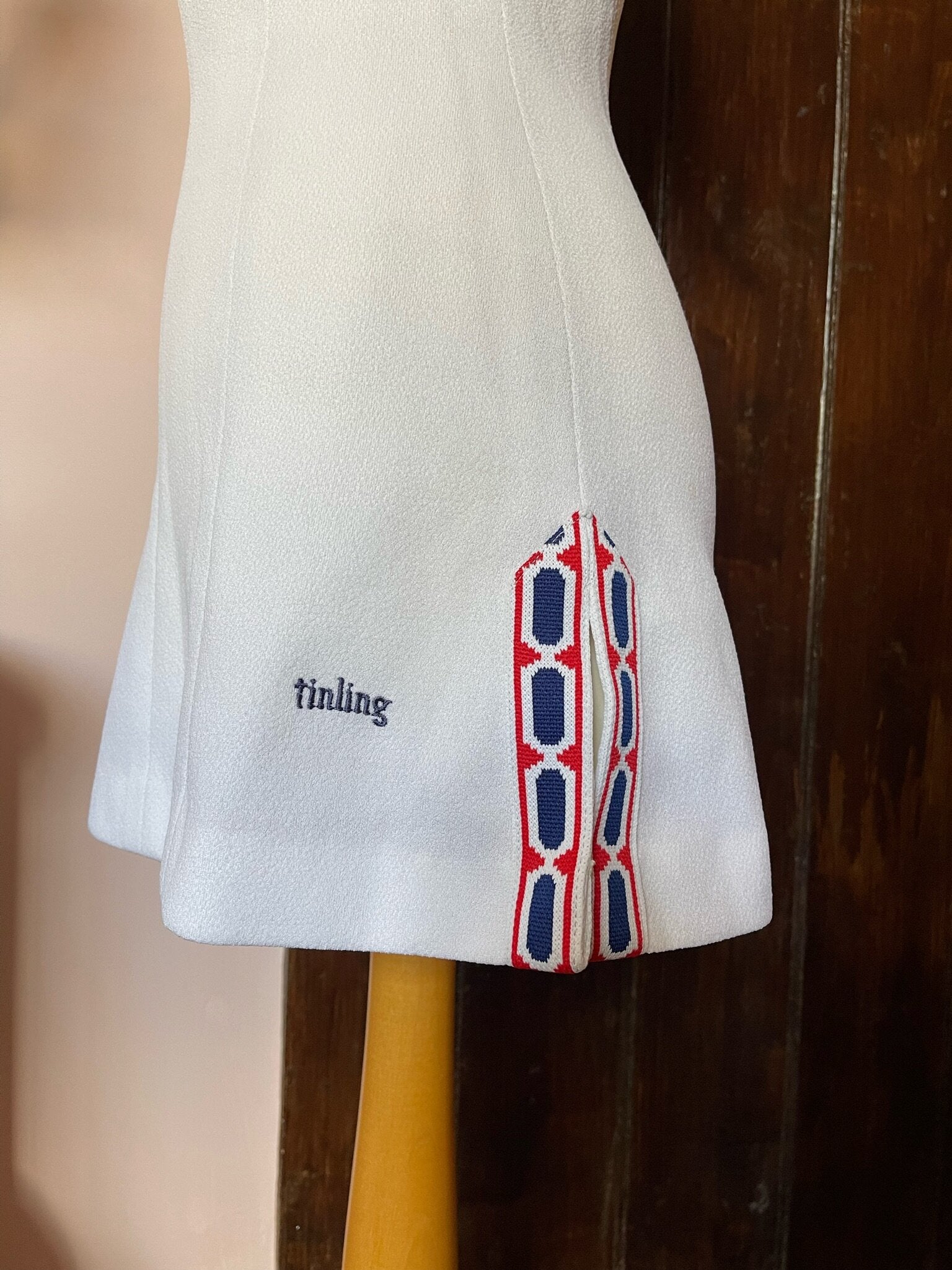 Teddy Tinling White Tennis Dress