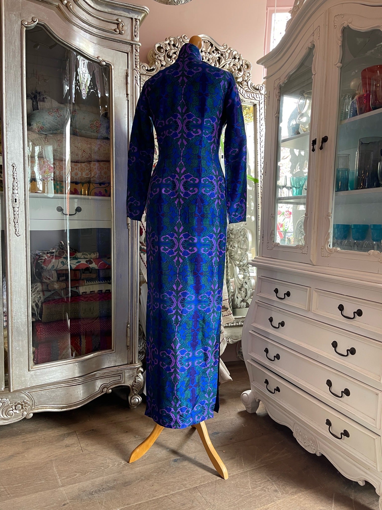 Vintage Cheongsam Dress