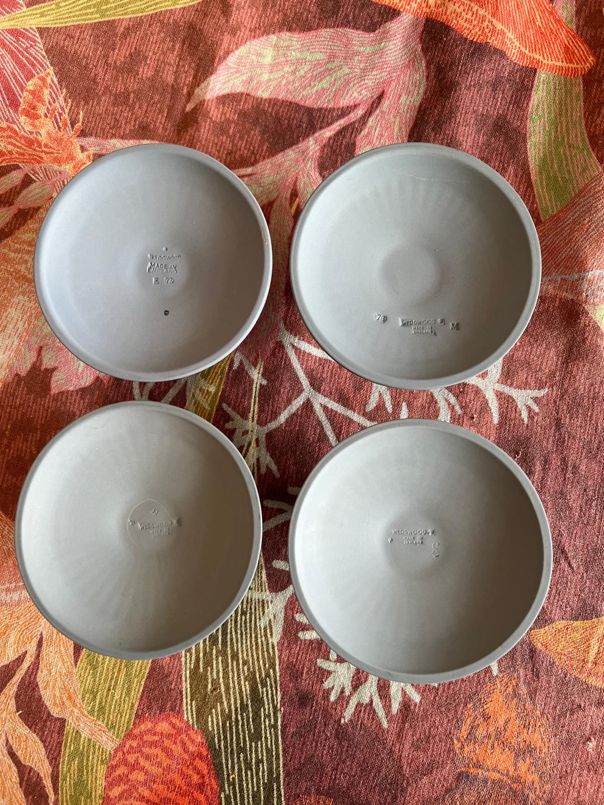 Wedgewood Blue Jasperware Candlestick