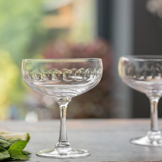 The Vintage List Lens Cocktail Glasses Set of 4