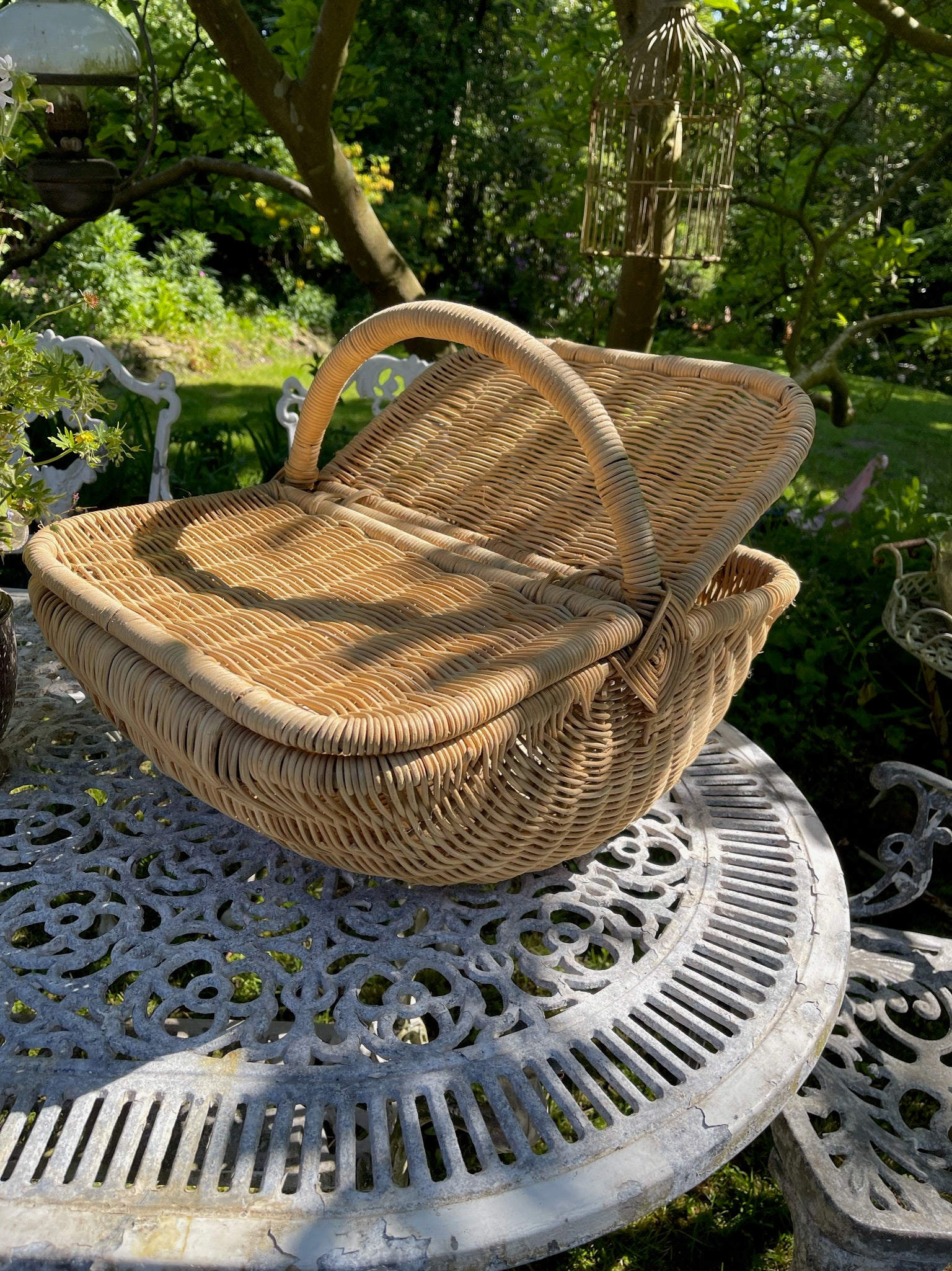 Wicker Picnic Basket