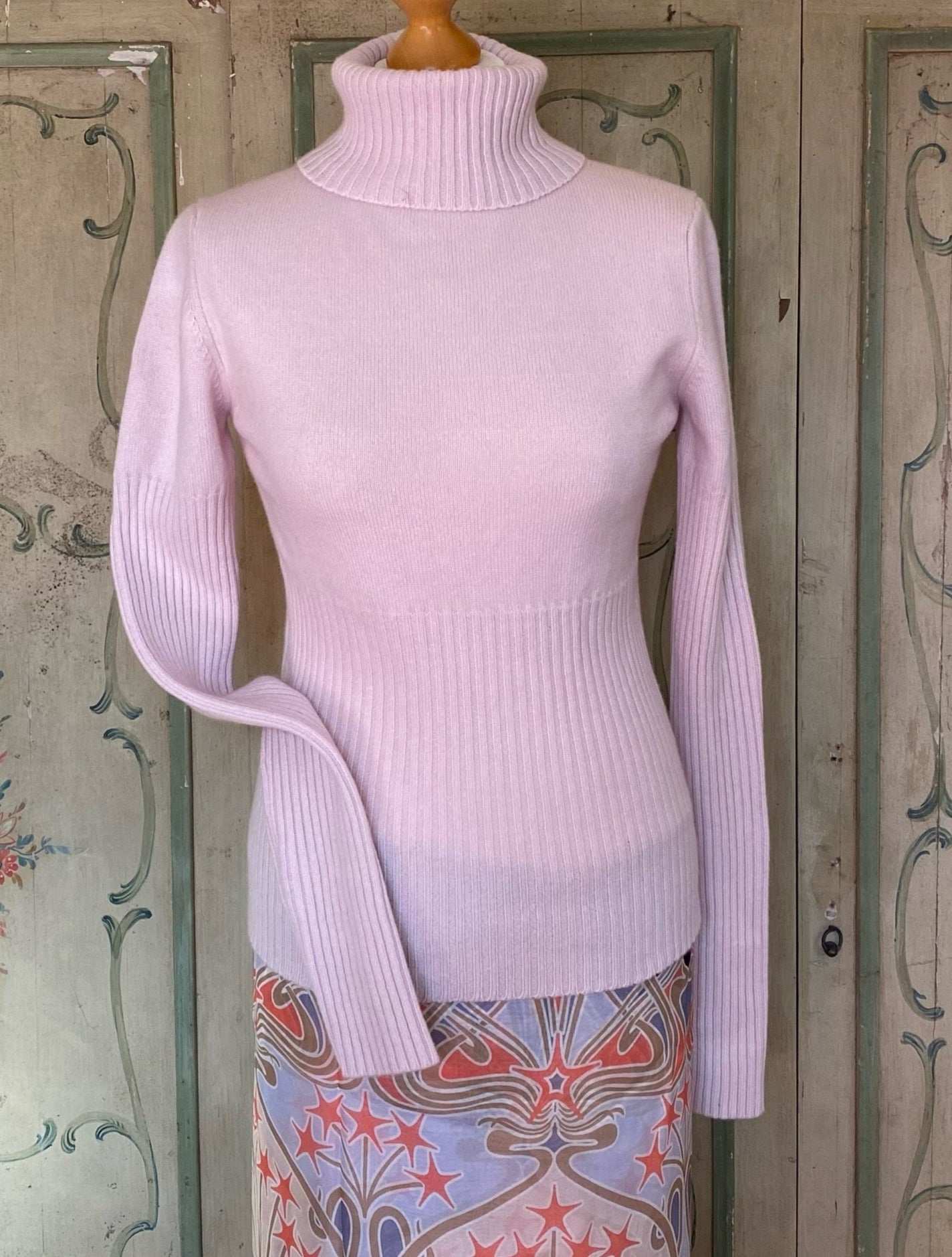 Amanda Austin Cashmere Roll Neck Jumper
