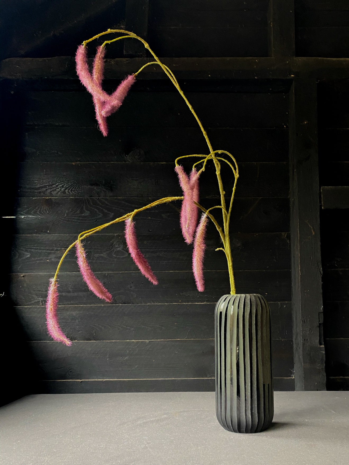 Faux Lilac Amaranthus Stem