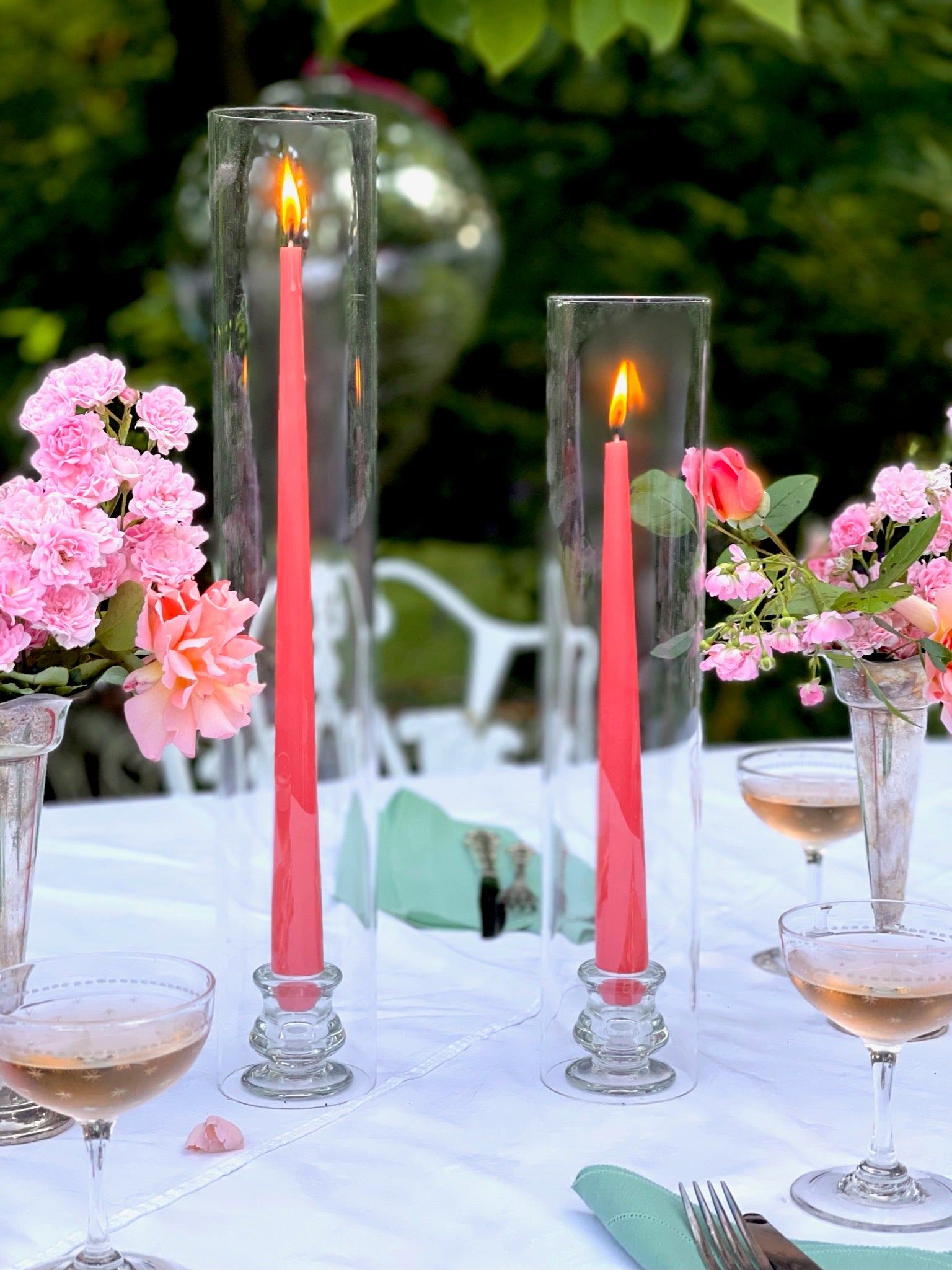 Lola's Glass Candle Holder's