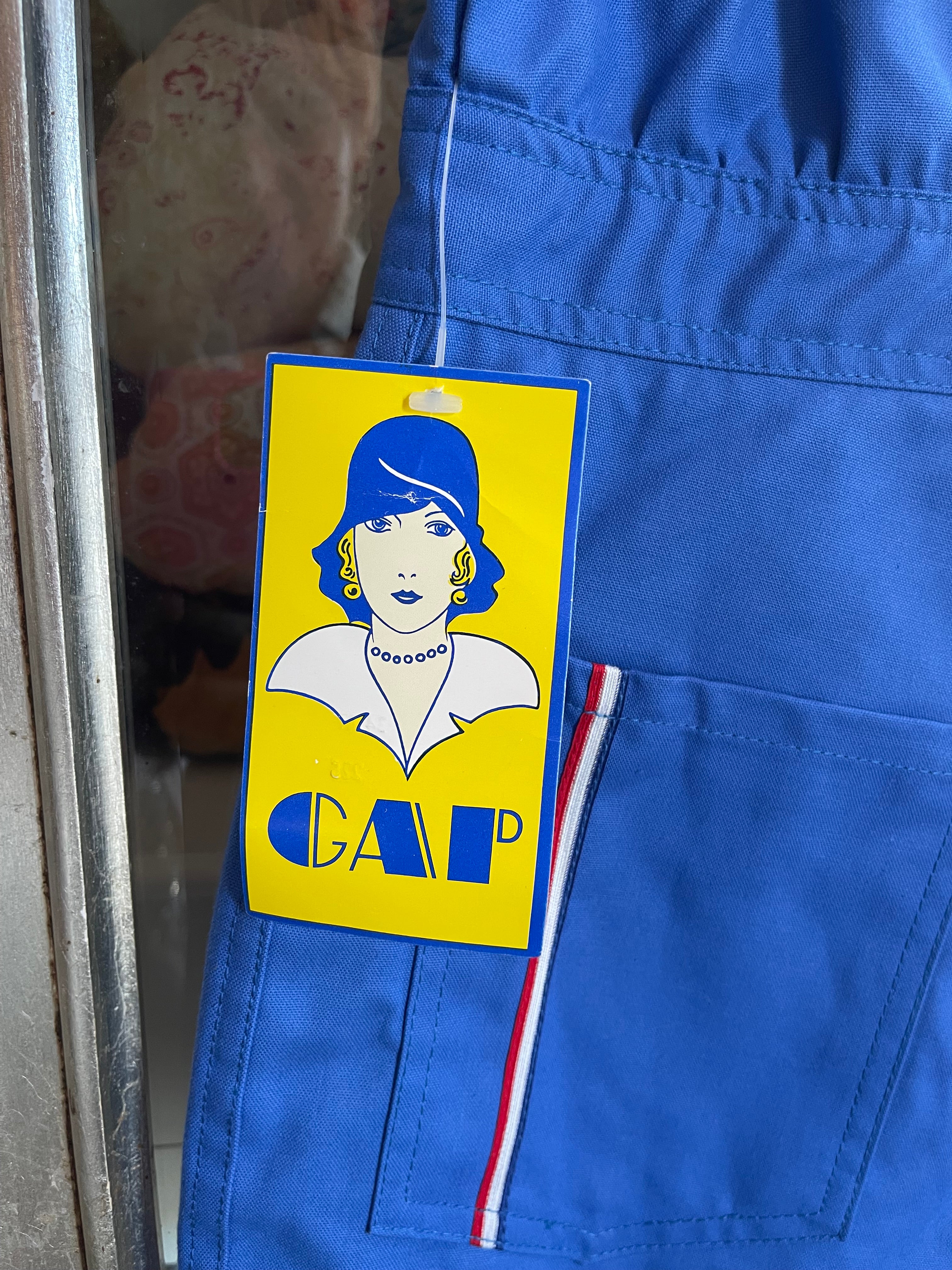 70s Gap Blue Romper Mini