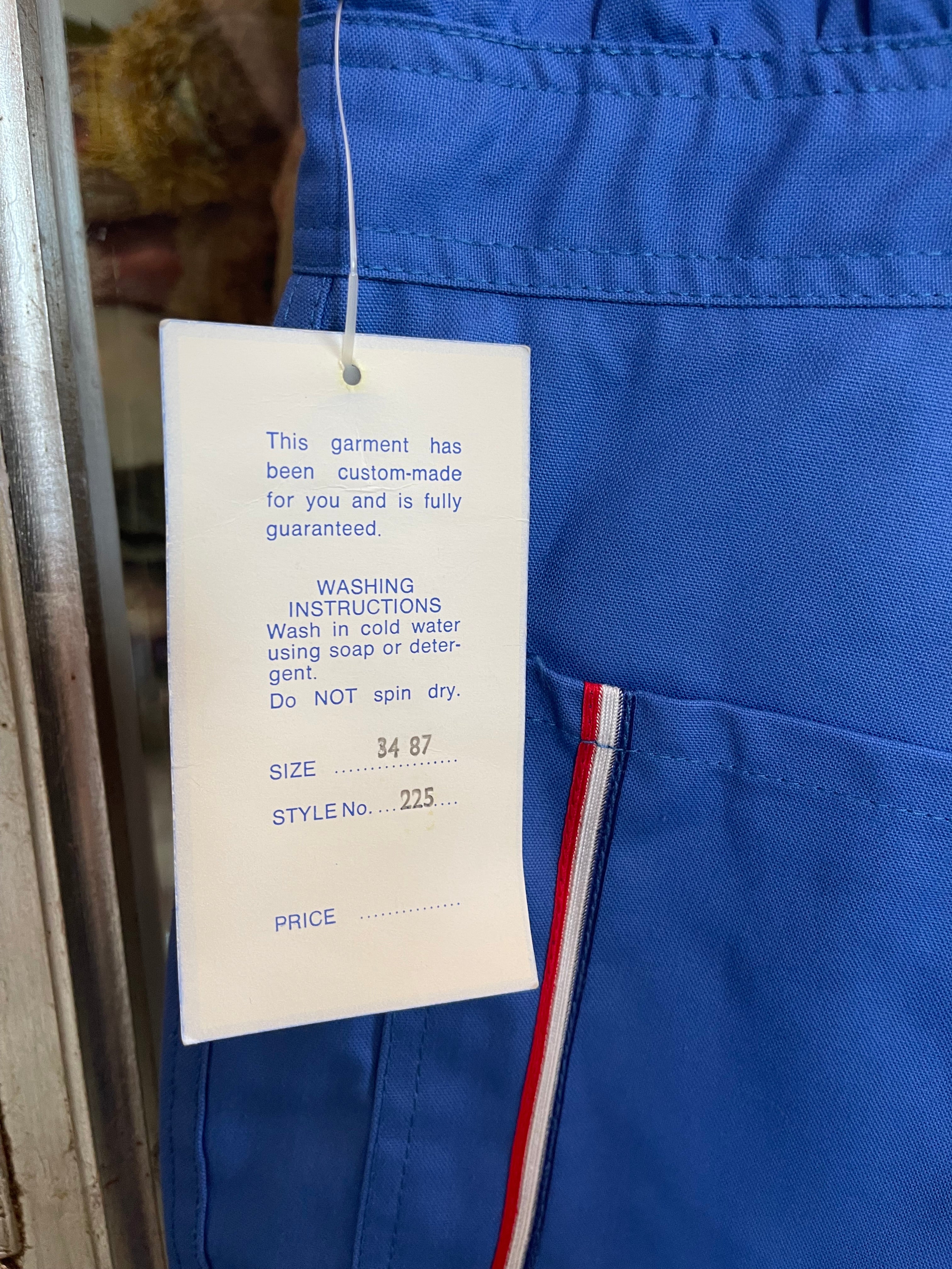 70s Gap Blue Romper Mini