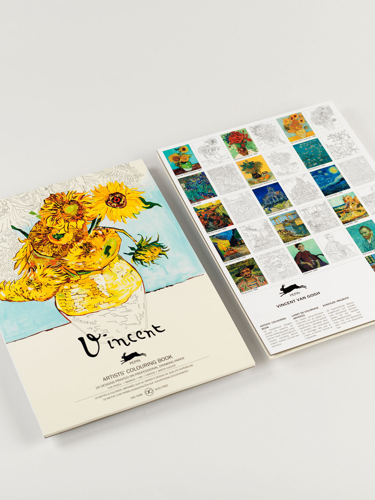 Vincent Artist's Colouring Book
