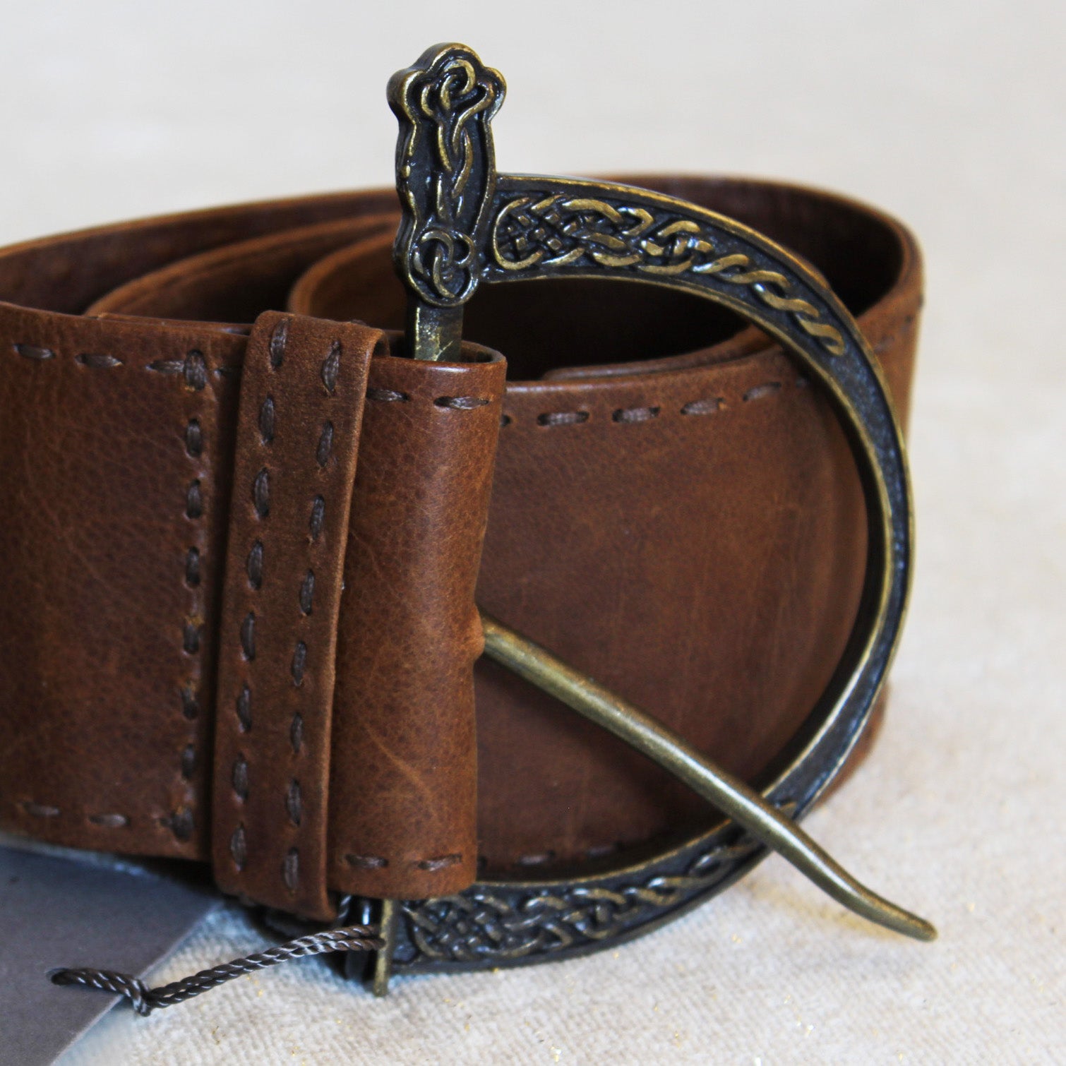 Alexander McQueen Brown Belt