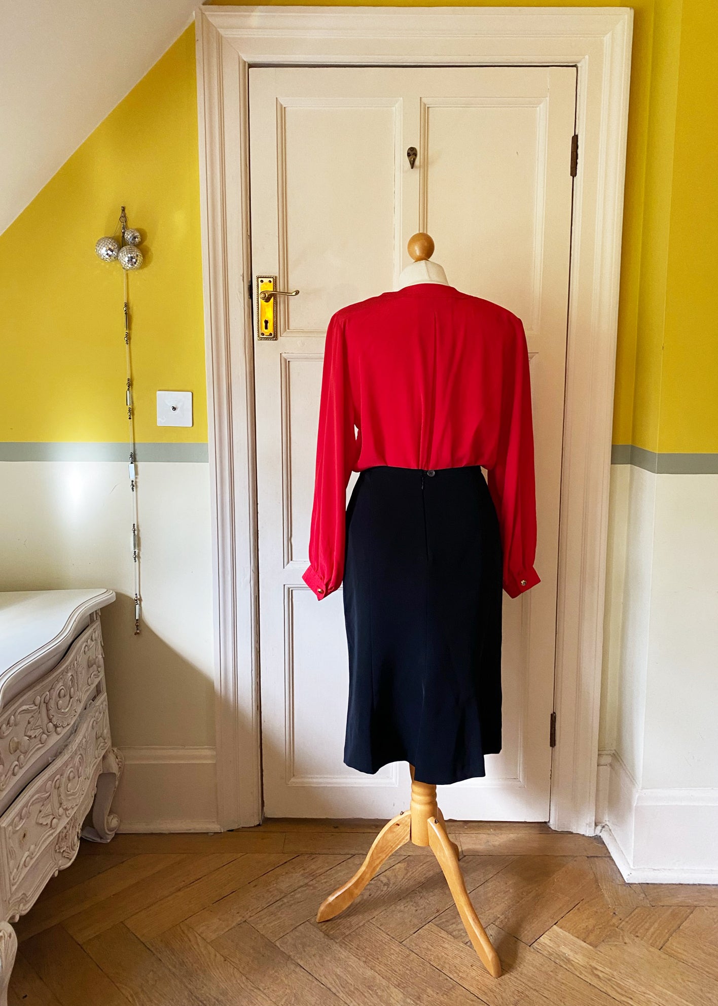 Aquascutum Vintage Red Blouse