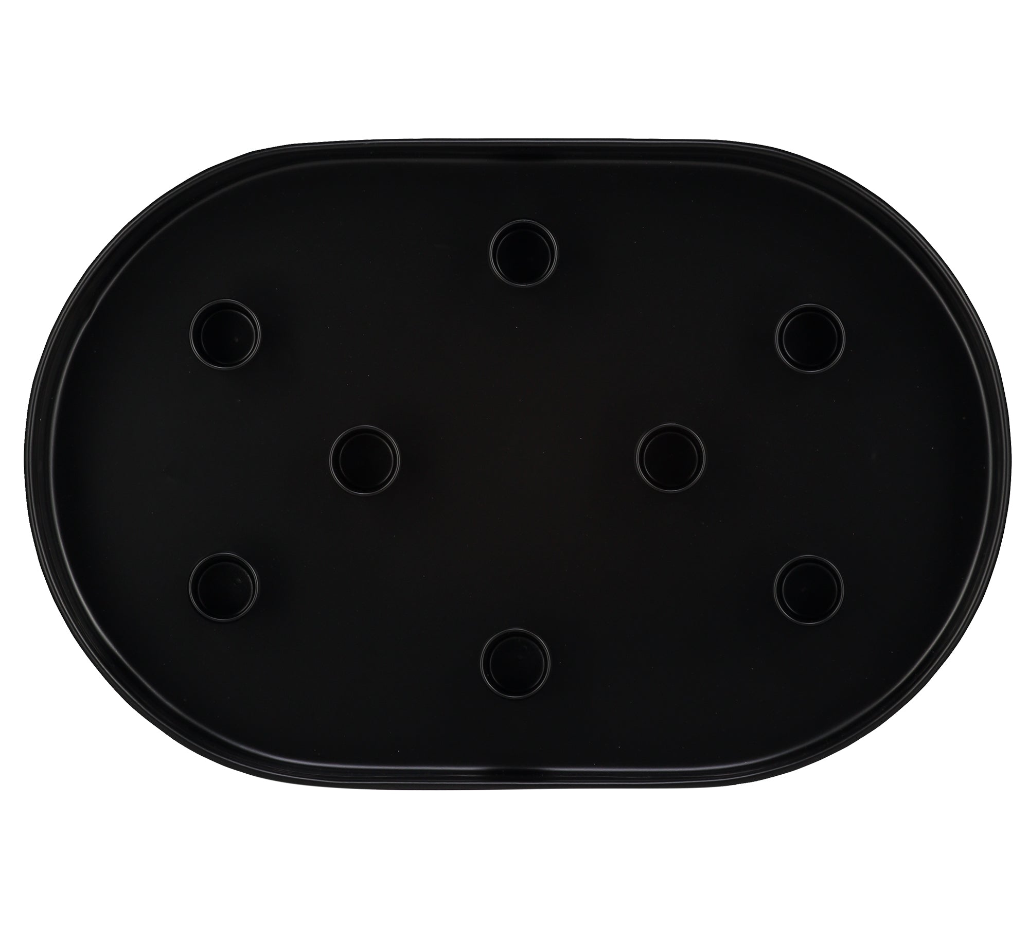 British Colour Standard Oval Metal Candle Platter
