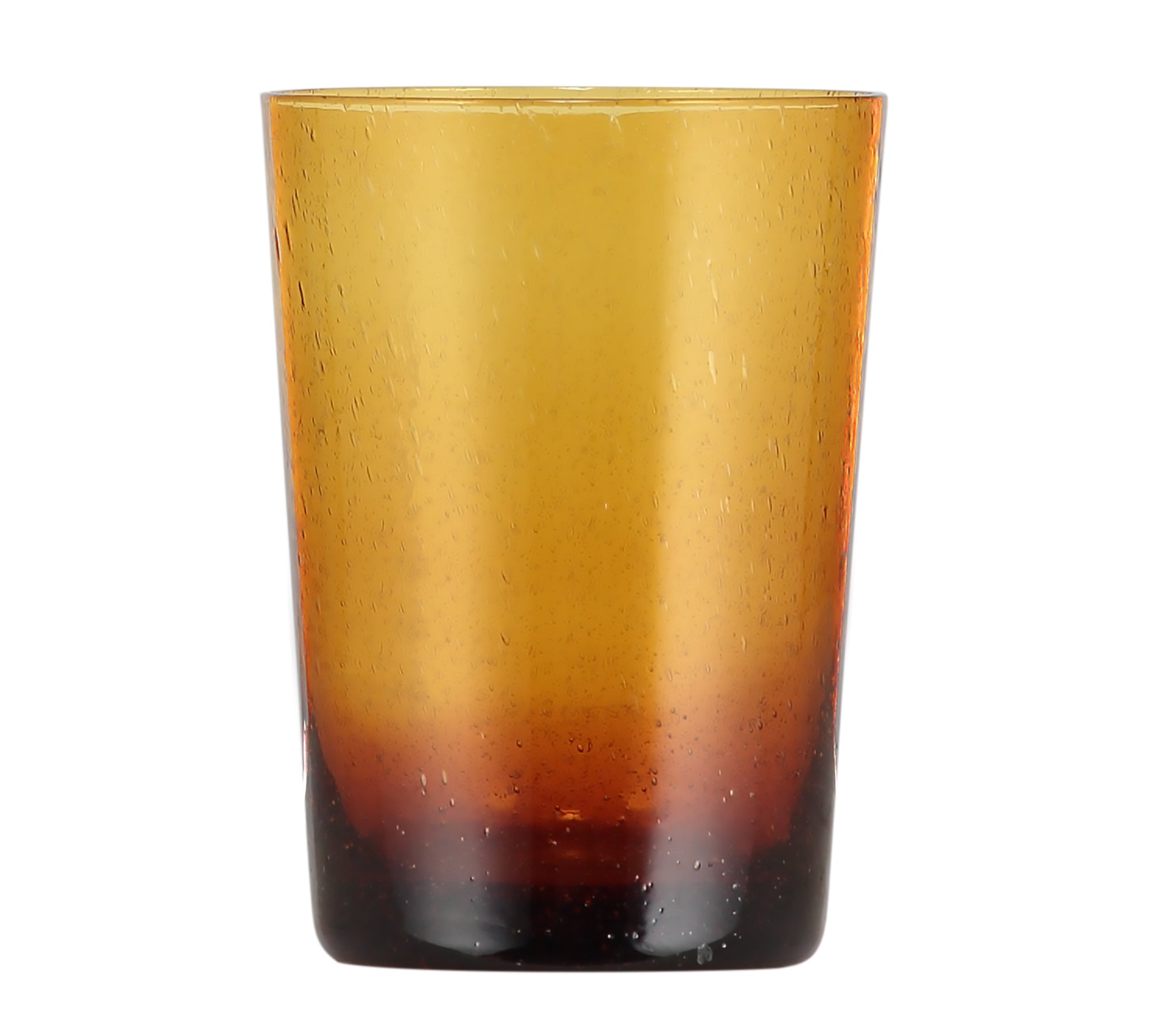 British Colour Standard Almond Shell Handmade Glass Tumbler