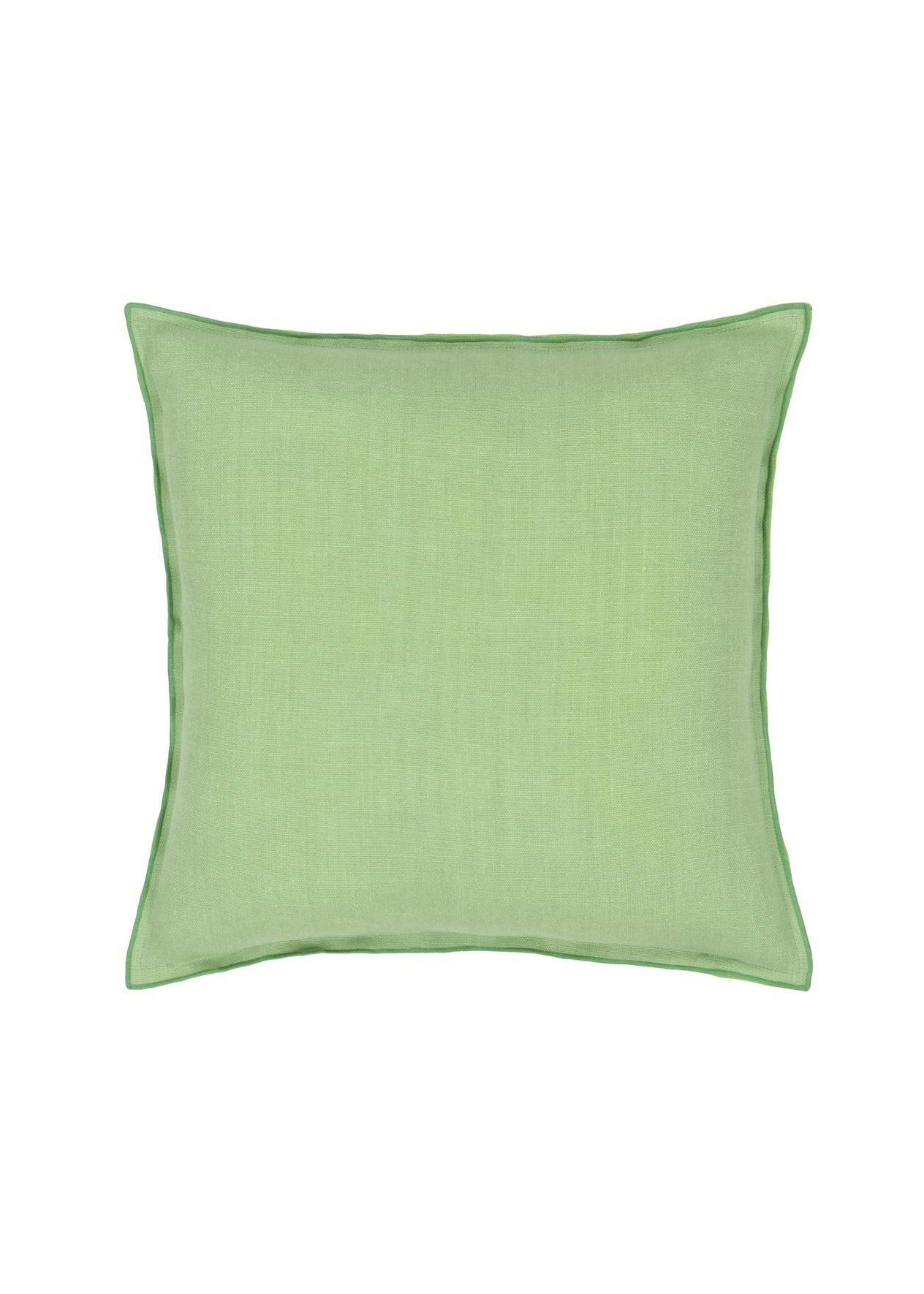 Brera Lino Verdigris & Apple Cushion