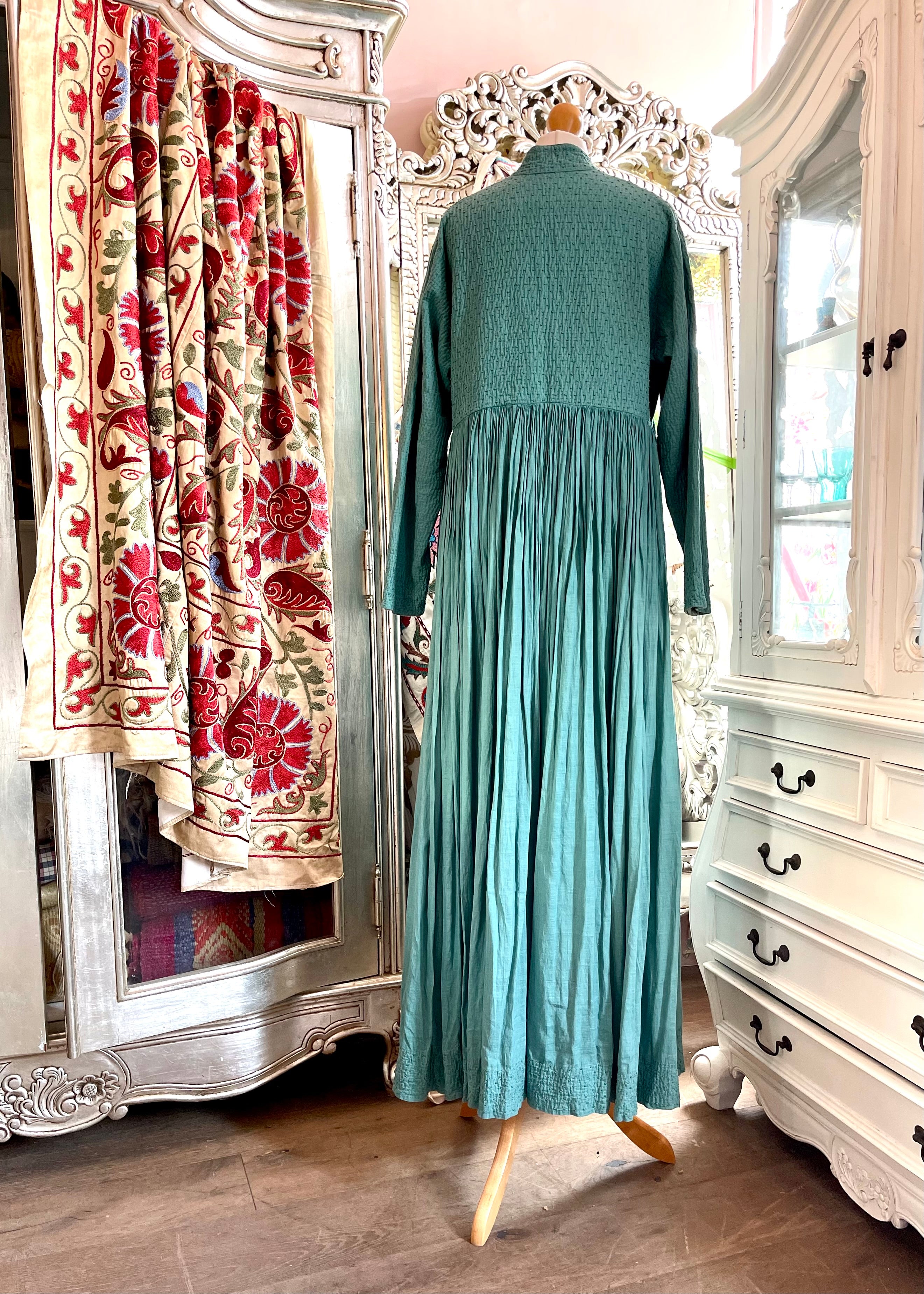 Chandni Chowk Linen House Coat