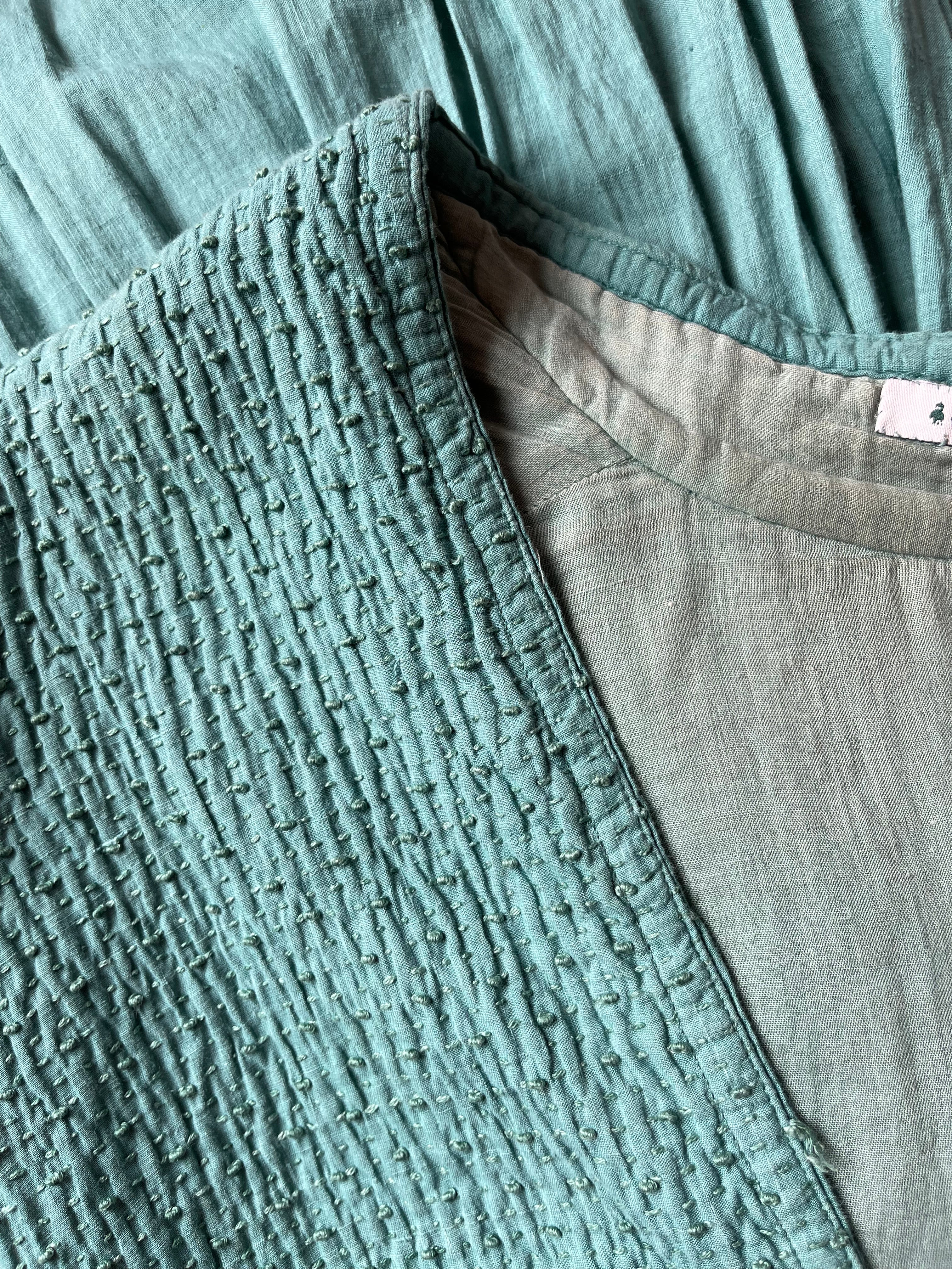 Chandni Chowk Linen House Coat