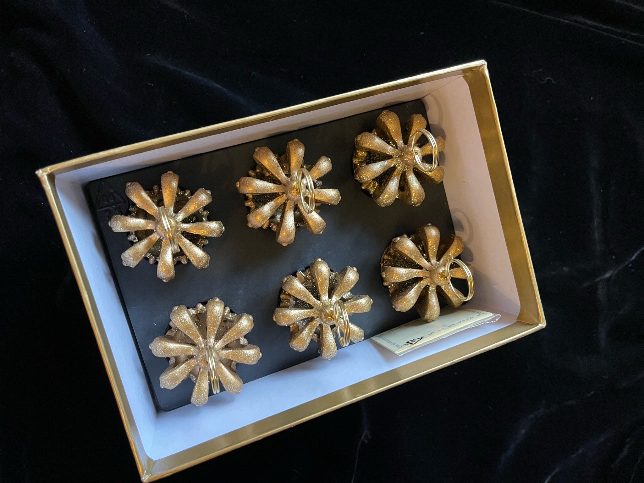 Crown Place Card Holders Set of Six