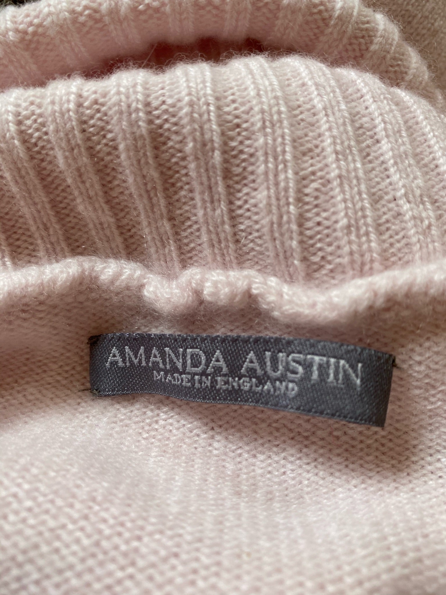 Amanda Austin Cashmere Roll Neck Jumper