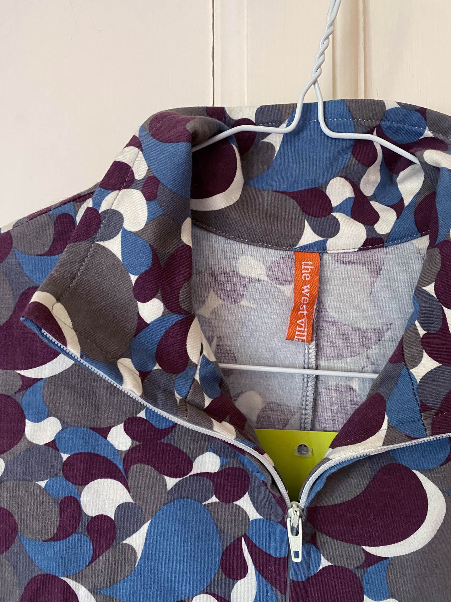 The West Village High Neck Pattern Dress