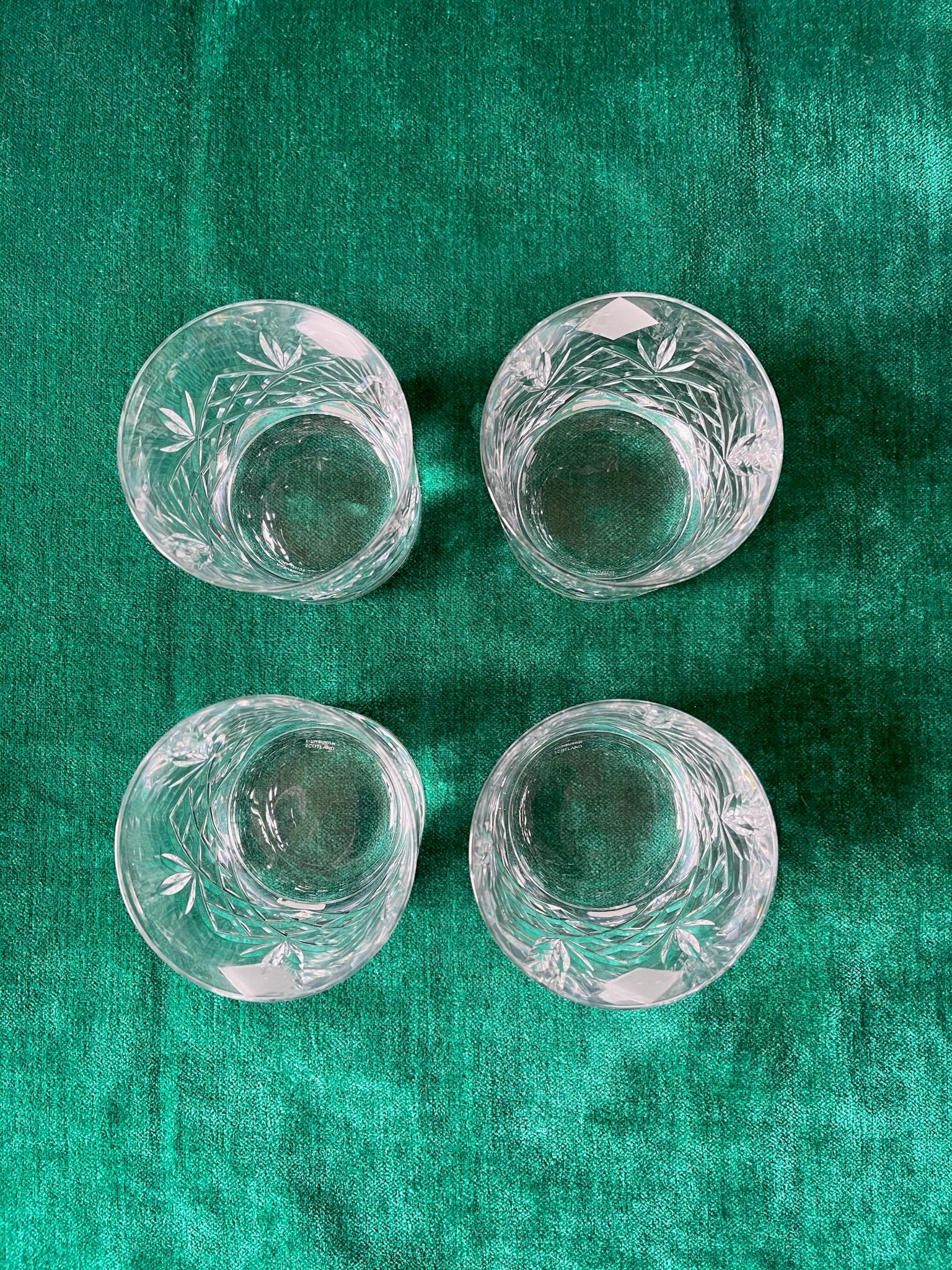 Edinburgh Crystal Whisky Tumblers