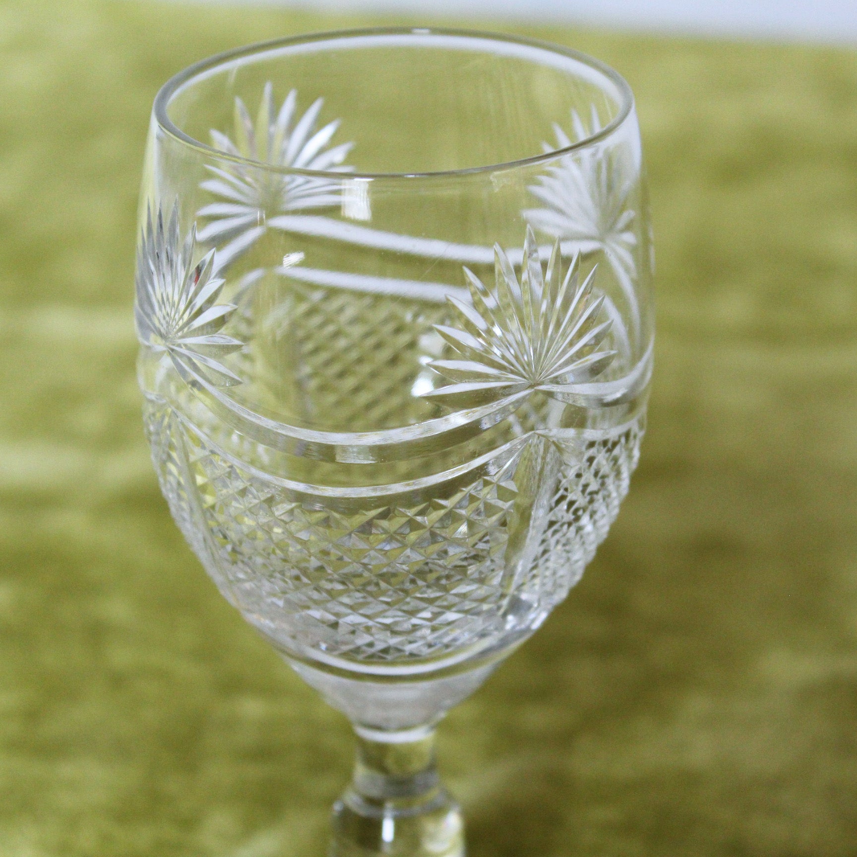 Globe Crystal Wine Goblets