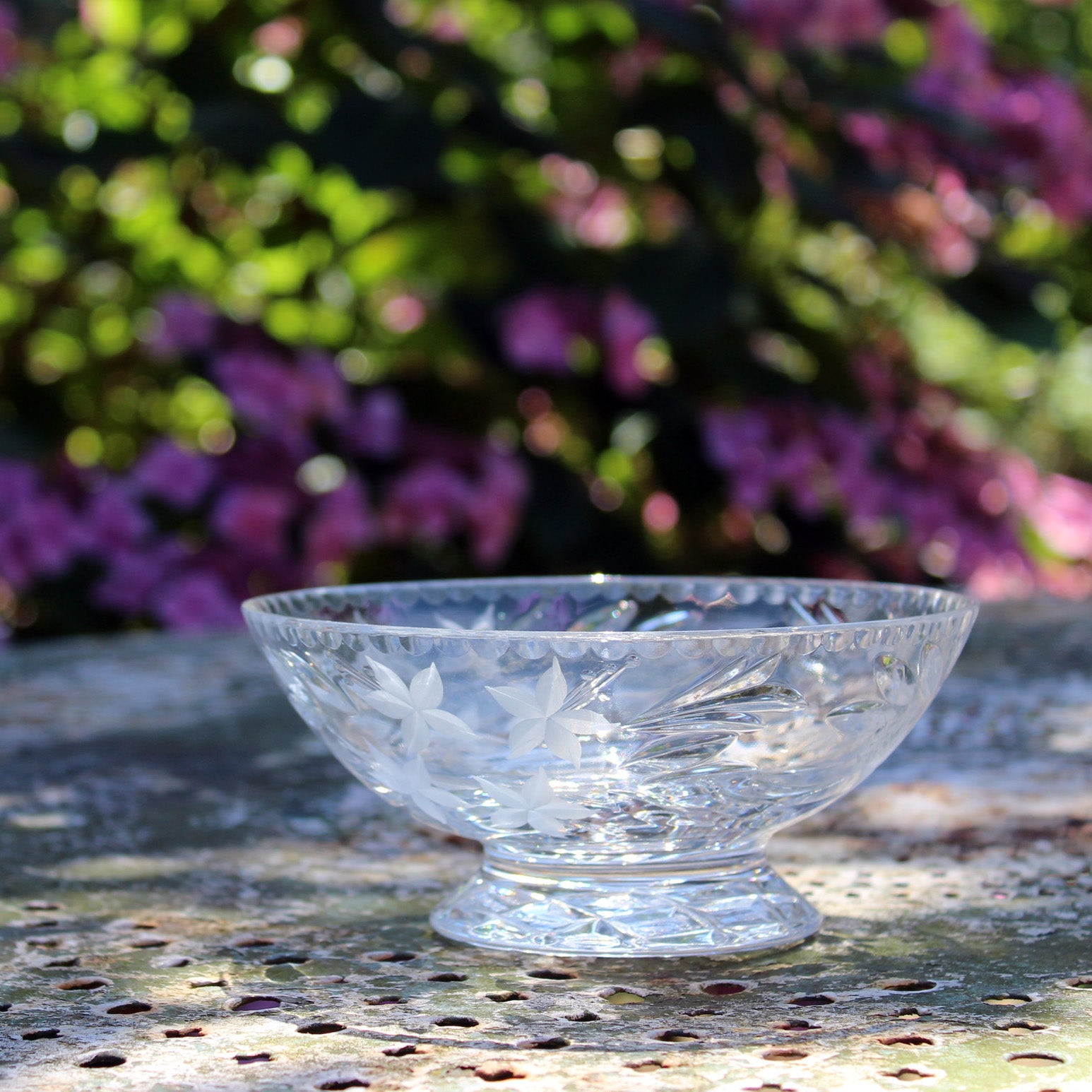 Bohemian Crystal Bowl