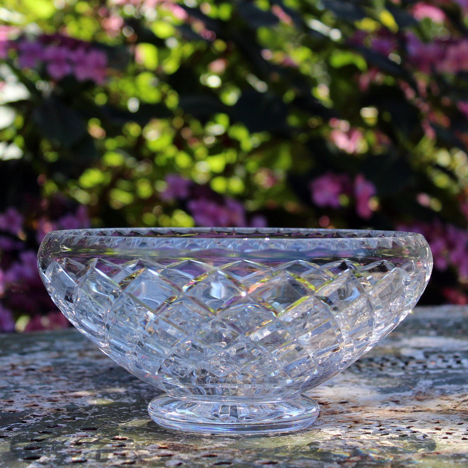Large Crystal Bowl