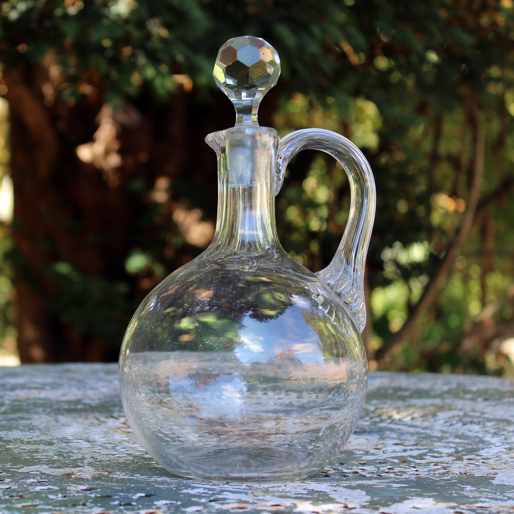 Glass Jug with Stopper