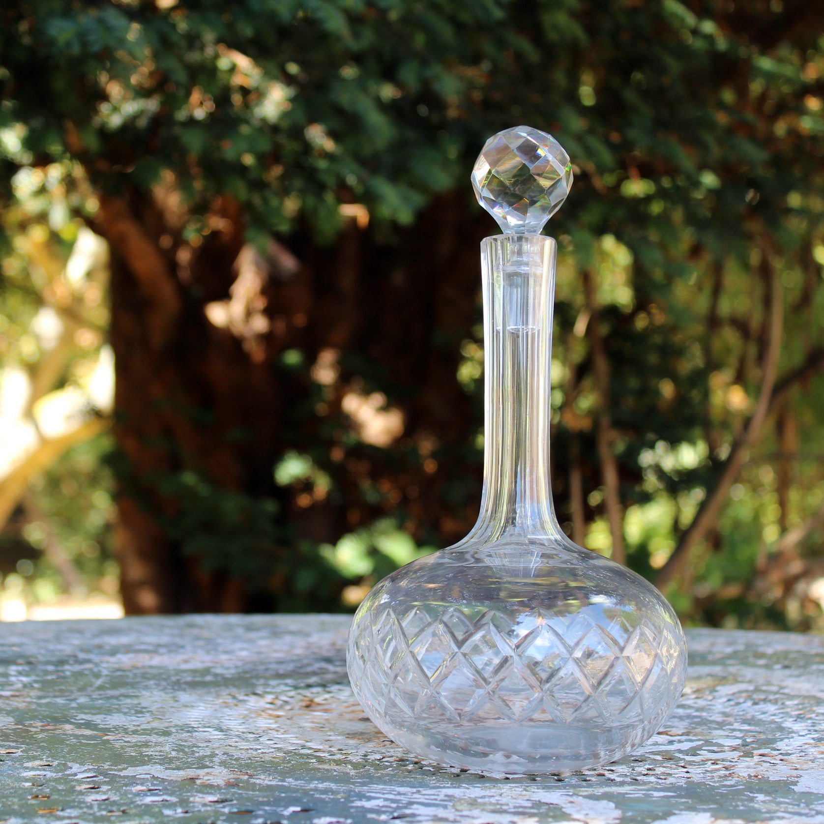 Hourglass Decanter