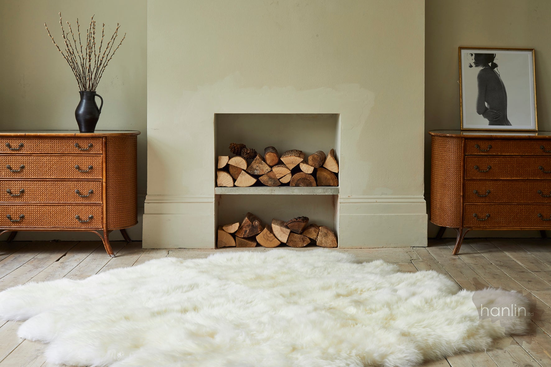 octosheepskin rug