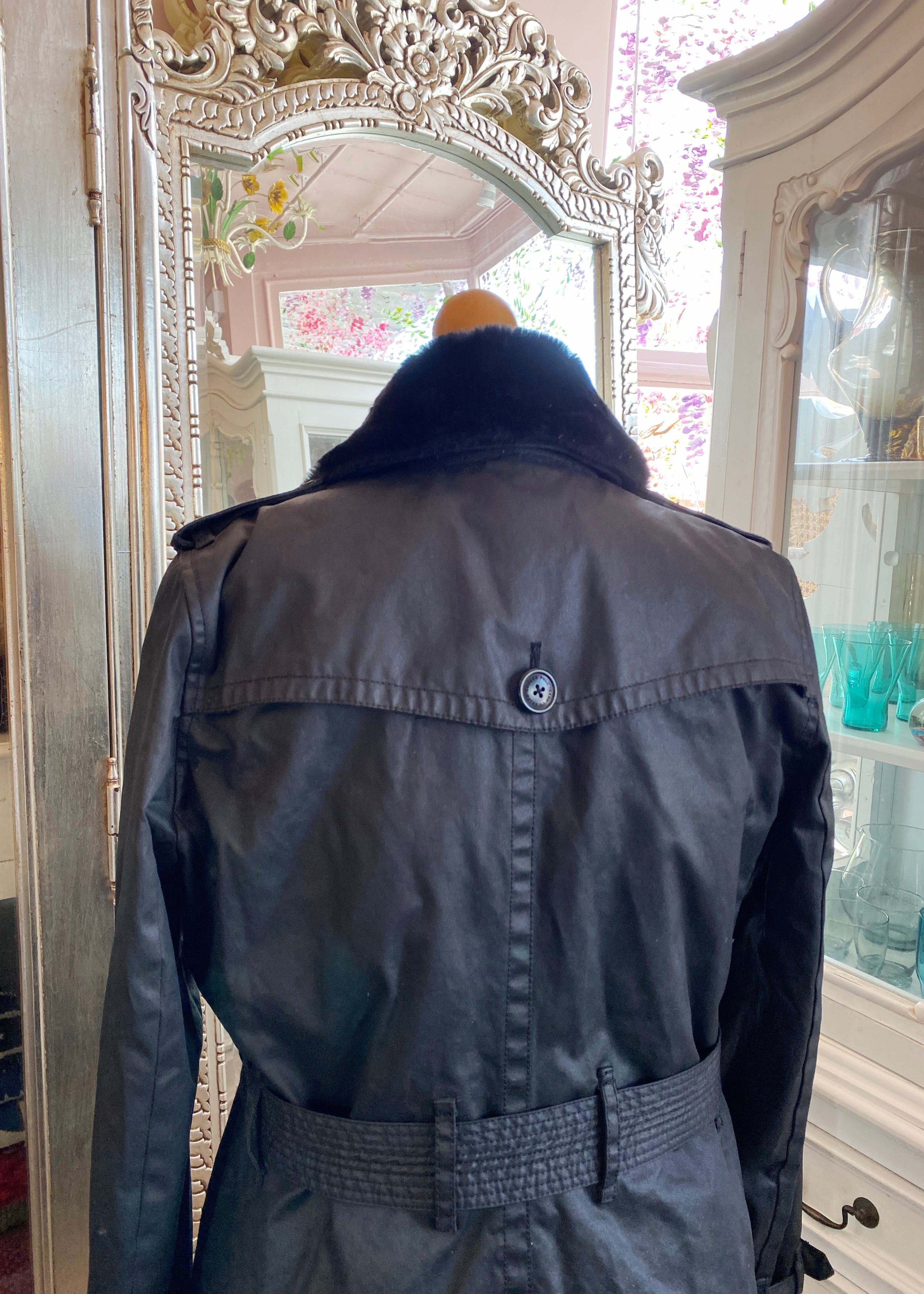 Polo Ralph Lauren Faux Fur Lined Trench Coat