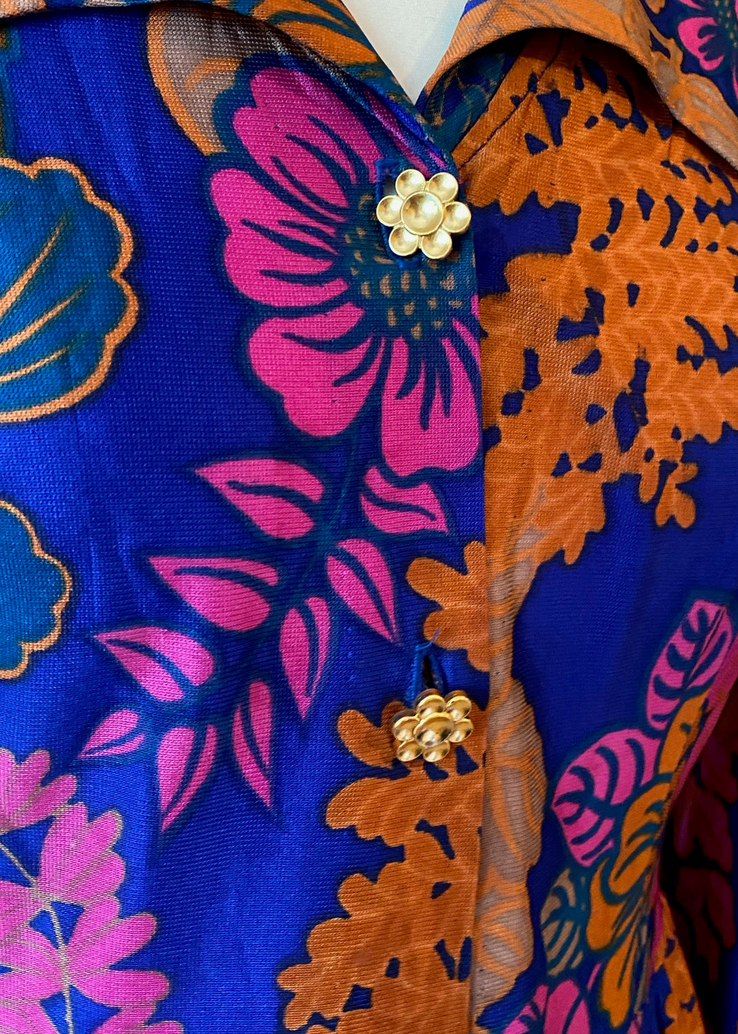 Selfridges London Vintage Maxi Shirt Dress